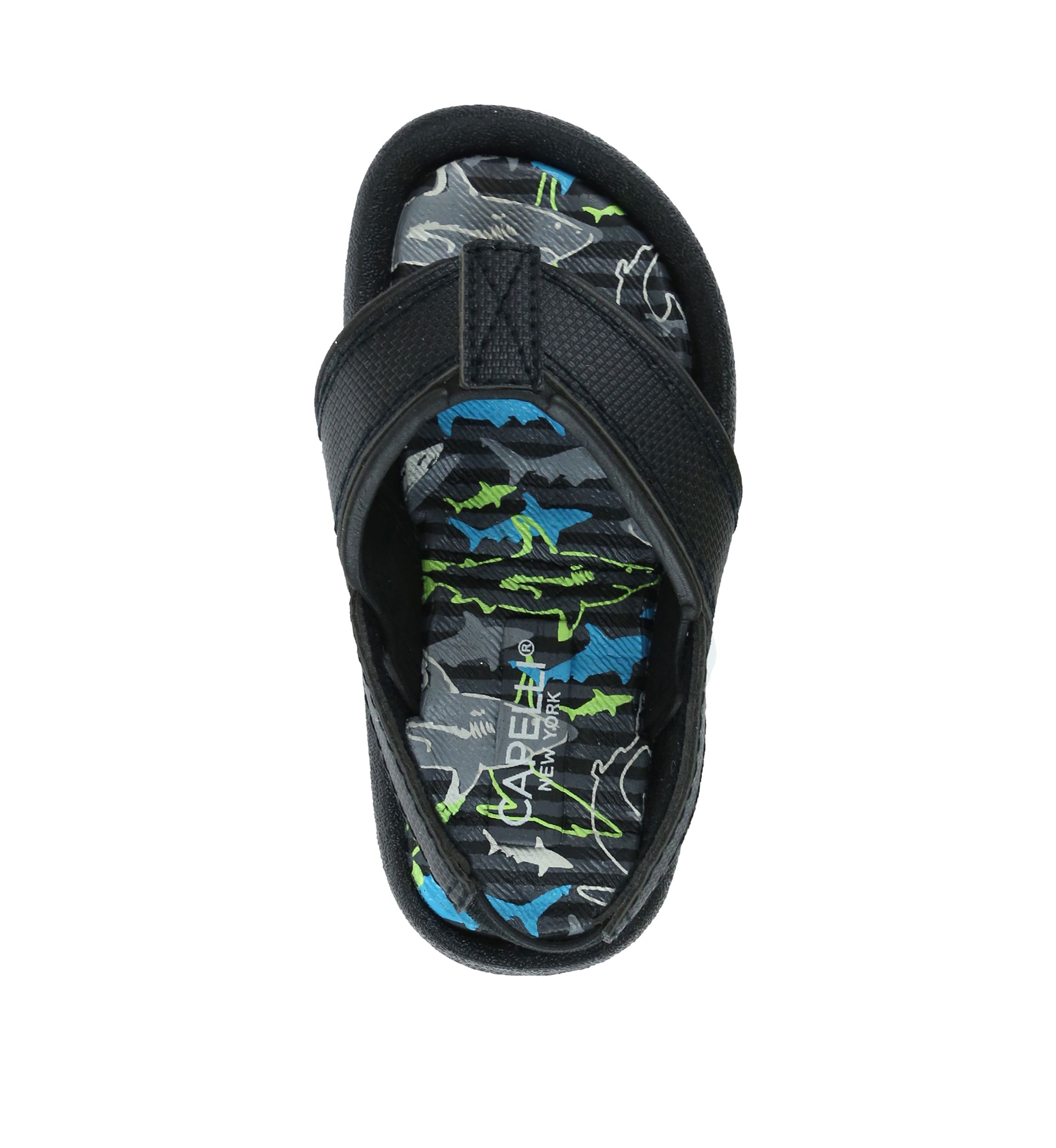 Toddler Boys Shark Thong Sandals