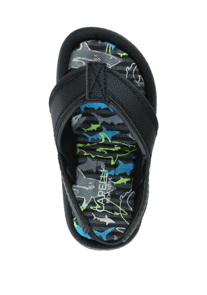 Toddler Boys Shark Thong Sandals