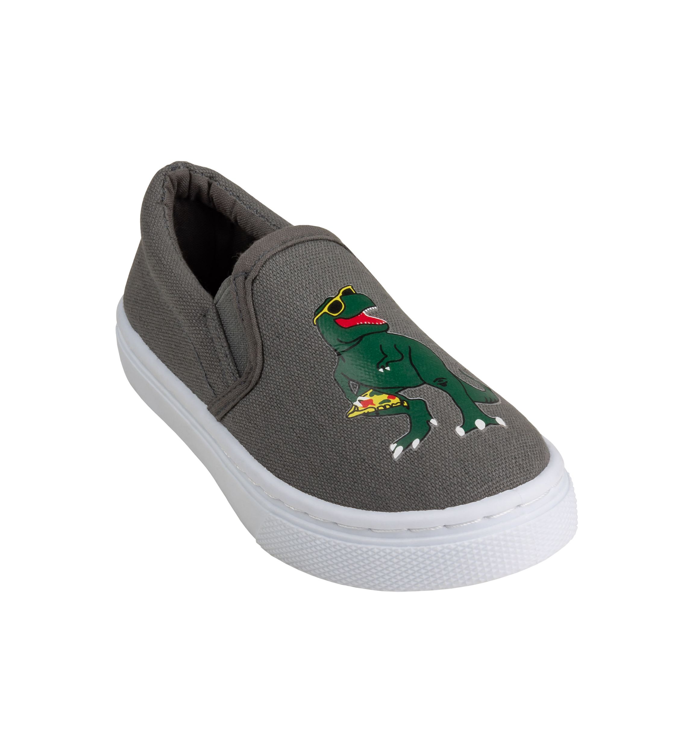 Toddler Boys Dino Pizza Slip On Sneakers