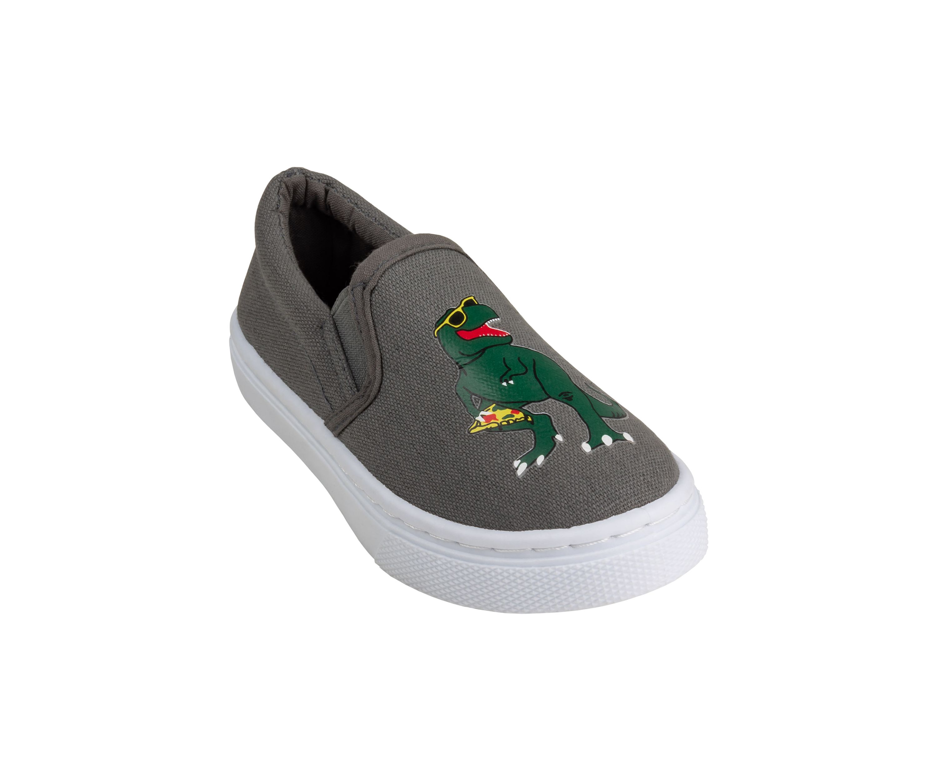 Toddler Boys Dino Pizza Slip On Sneakers