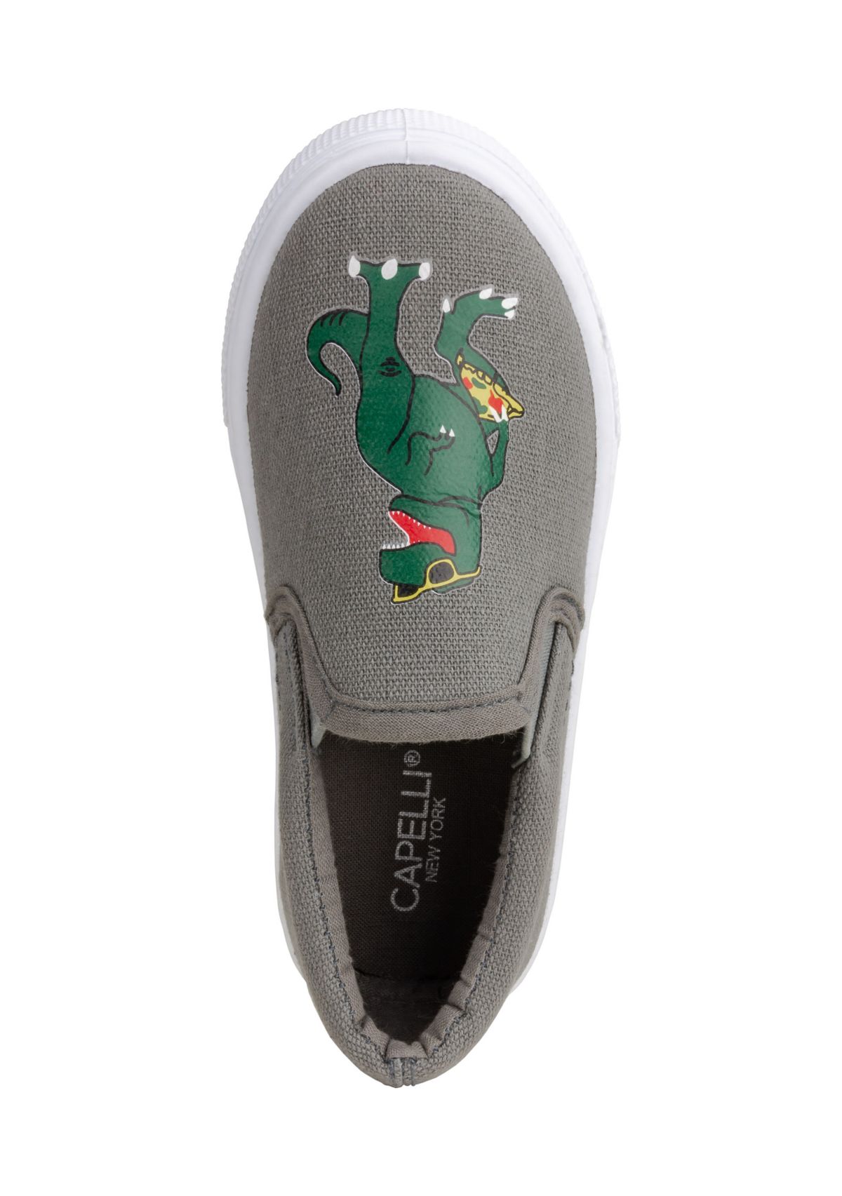 Toddler Boys Dino Pizza Slip On Sneakers