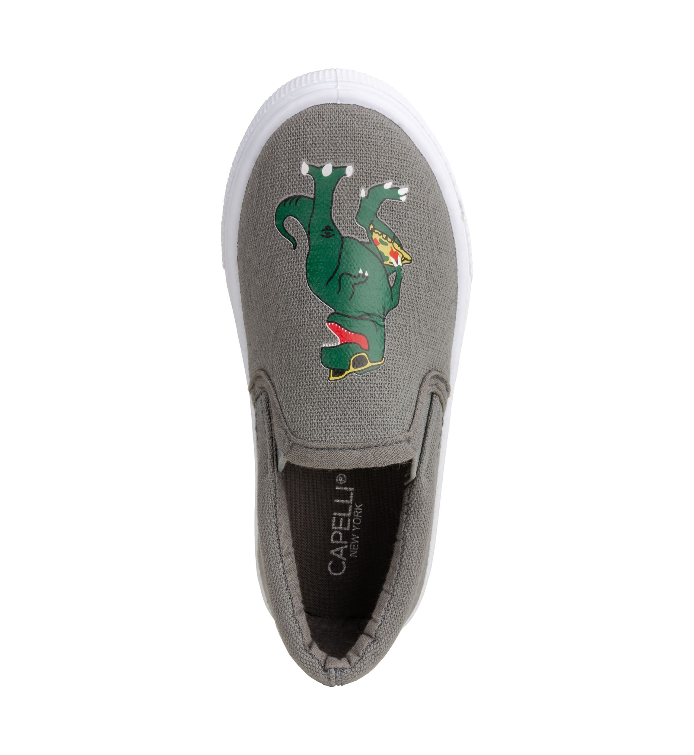 Toddler Boys Dino Pizza Slip On Sneakers