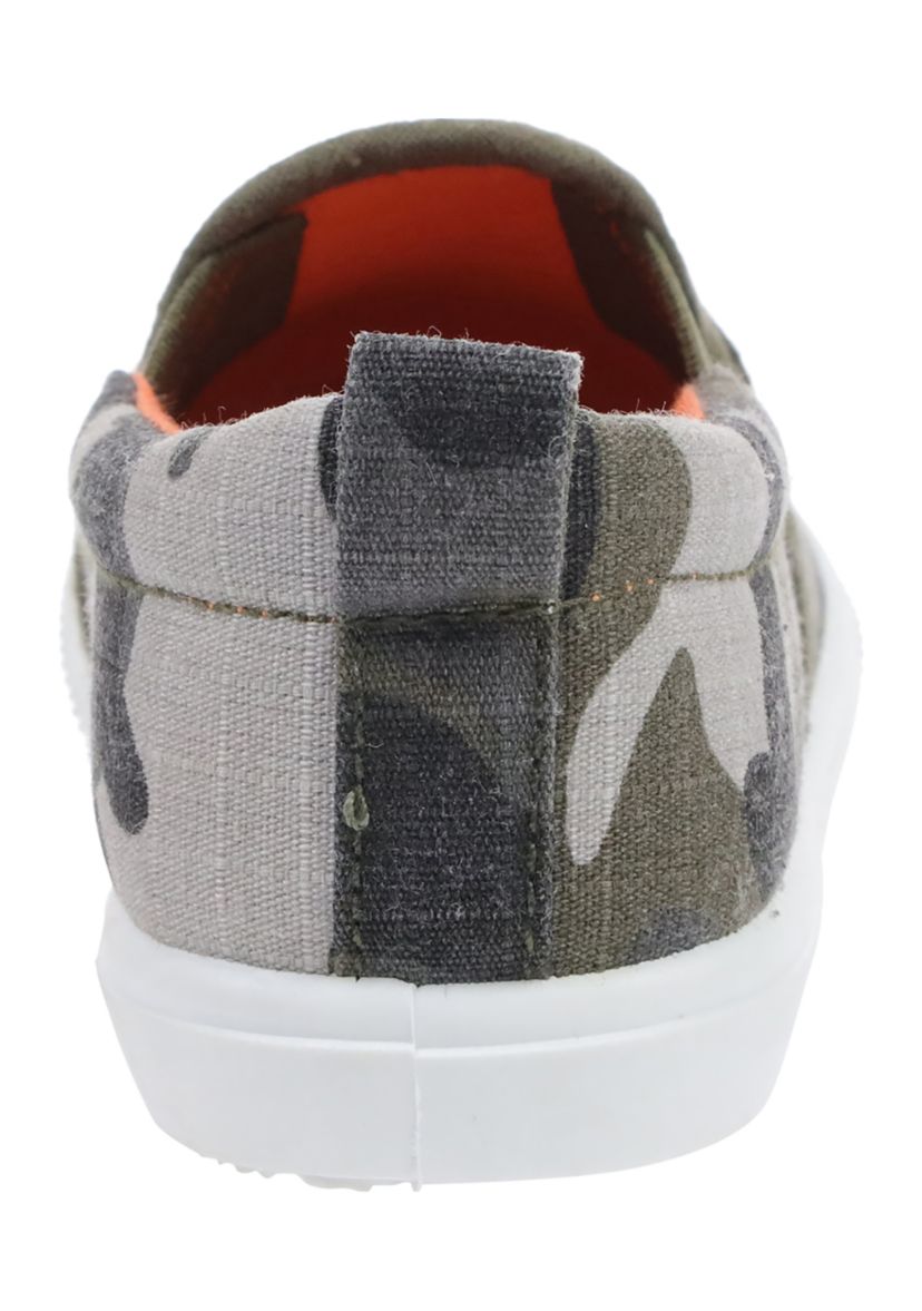 Toddler Boys Camo Slip On Sneakers