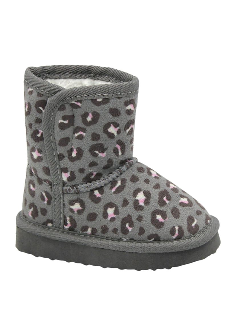 Toddler Girls Leopard Booties