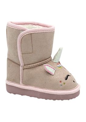 Kid's Lily Purple Bunny Boots 