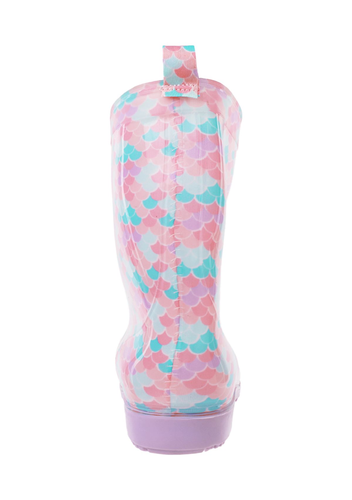 Youth Girls Shiny Mermaid Rainboots