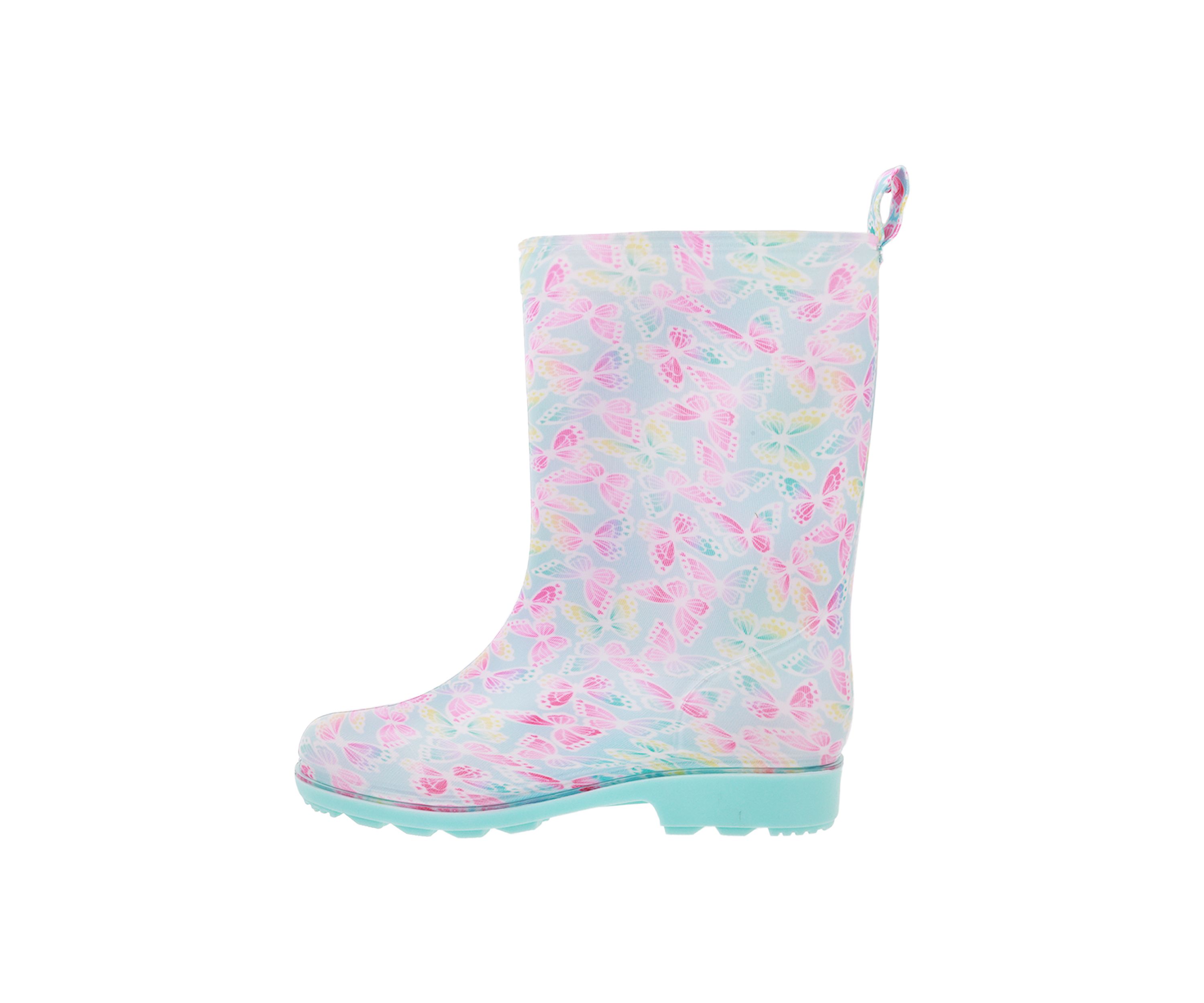 Big Kid Girls Ombré Butterfly Rainboots