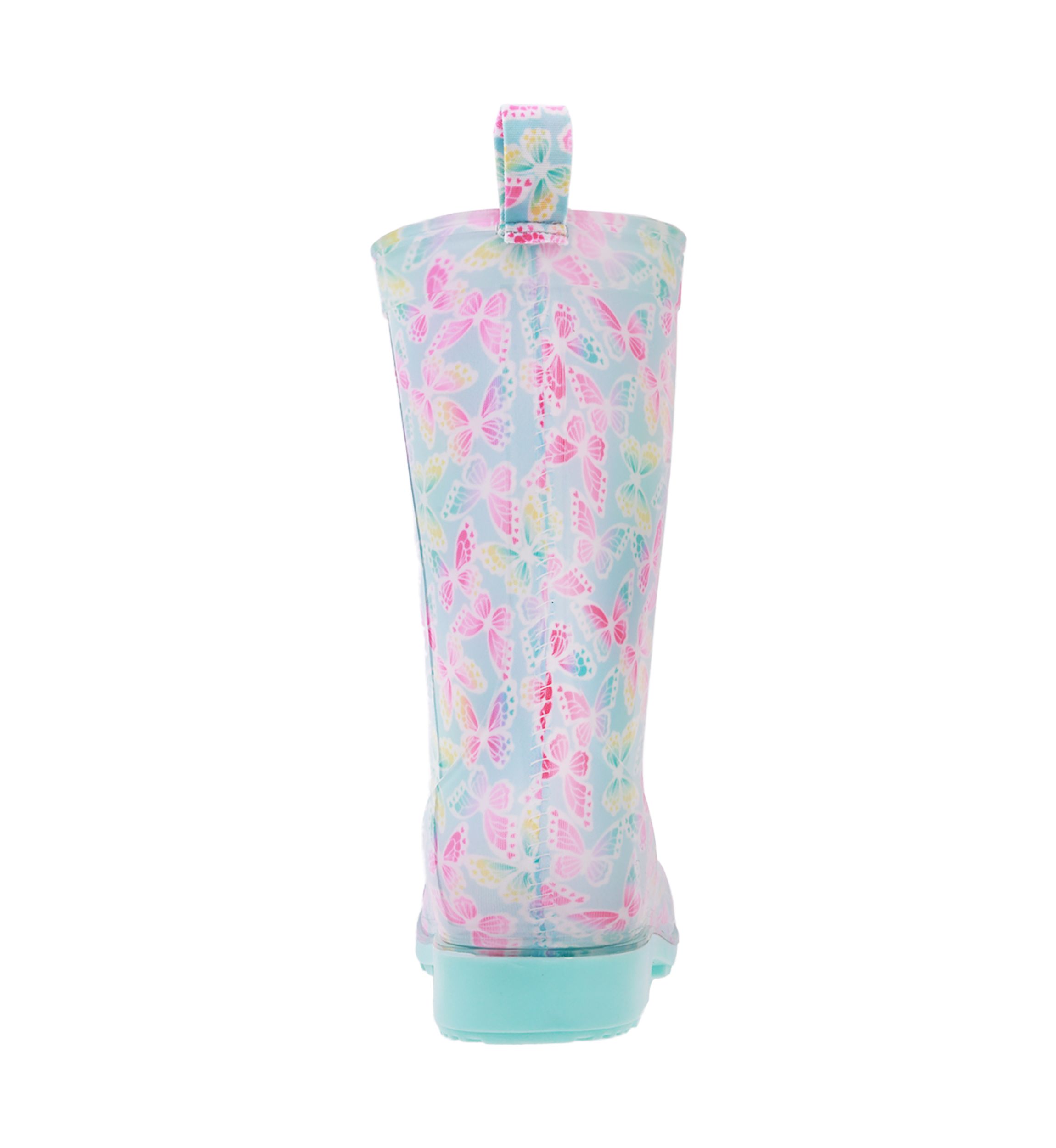 Big Kid Girls Ombré Butterfly Rainboots