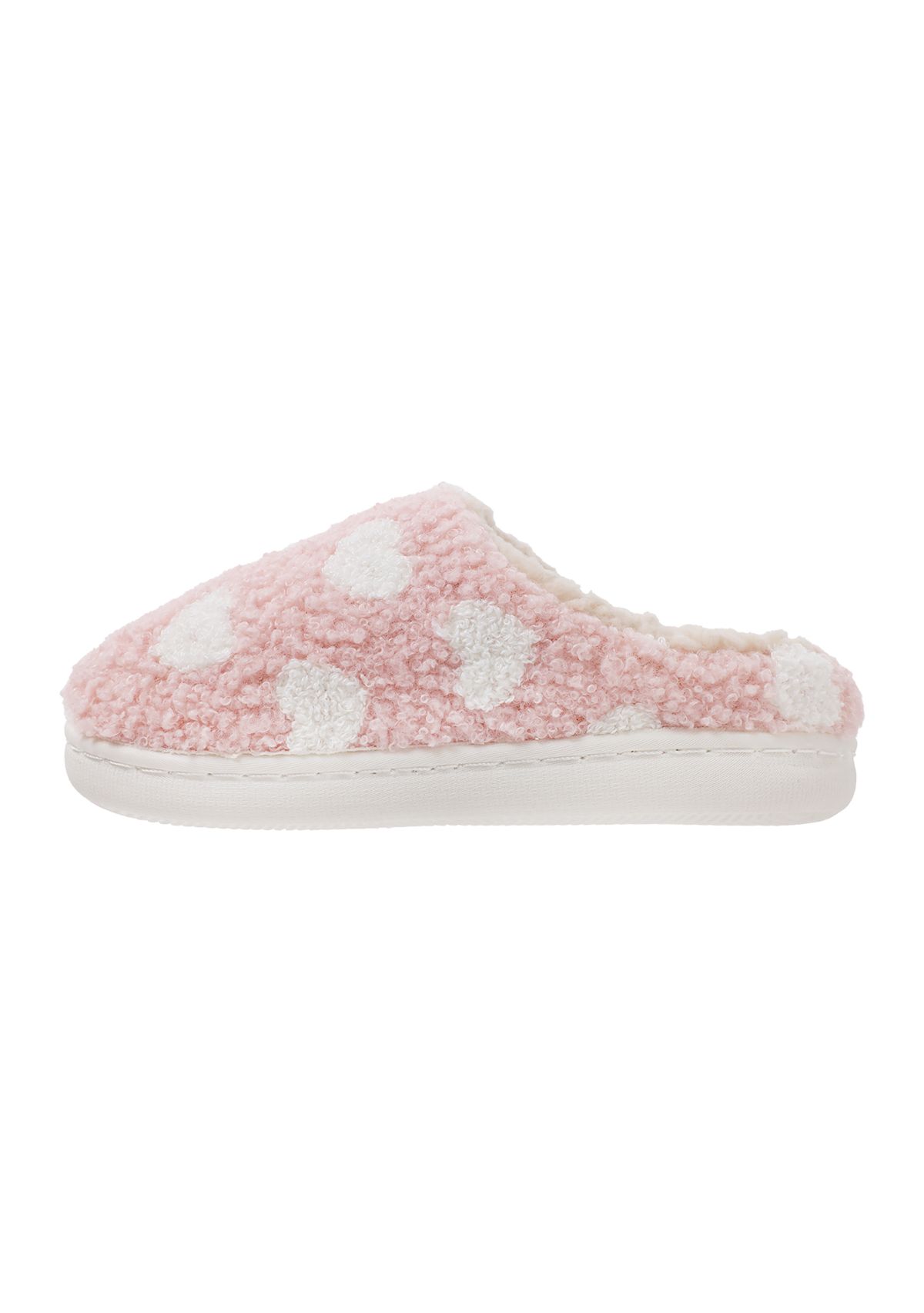 Youth Girls Heart Cloud Slippers