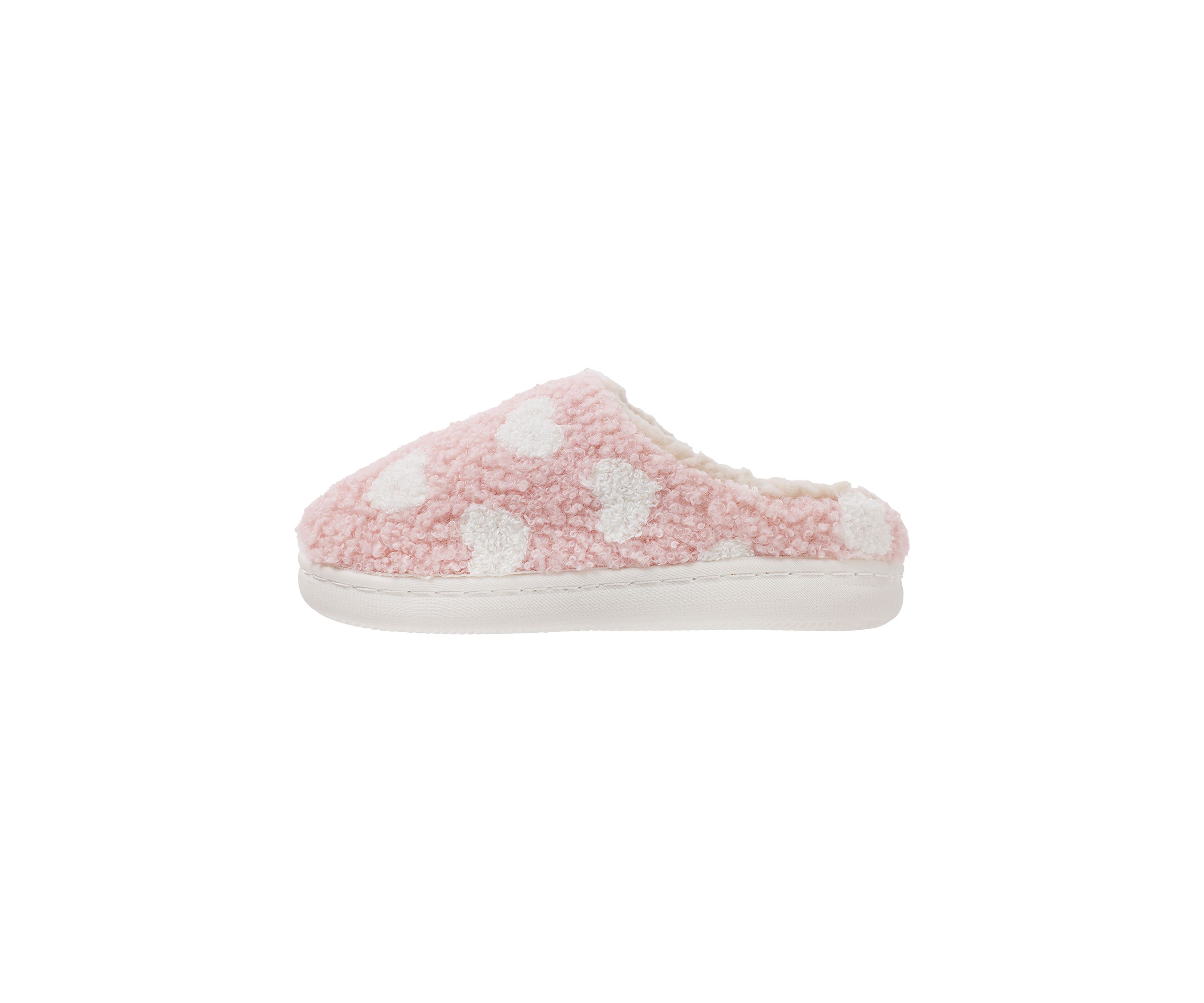Youth Girls Heart Cloud Slippers