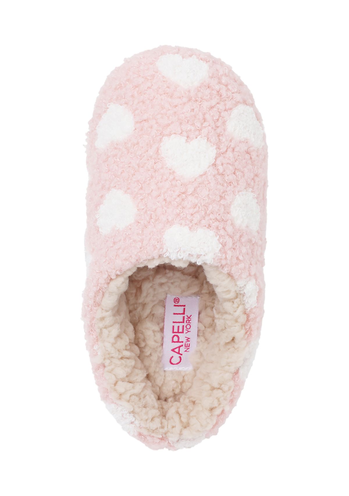 Youth Girls Heart Cloud Slippers