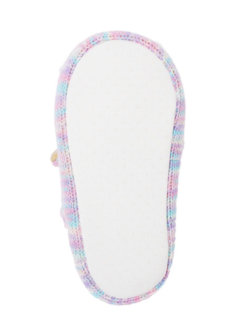 Toddler Girls Unicorn Face Slippers