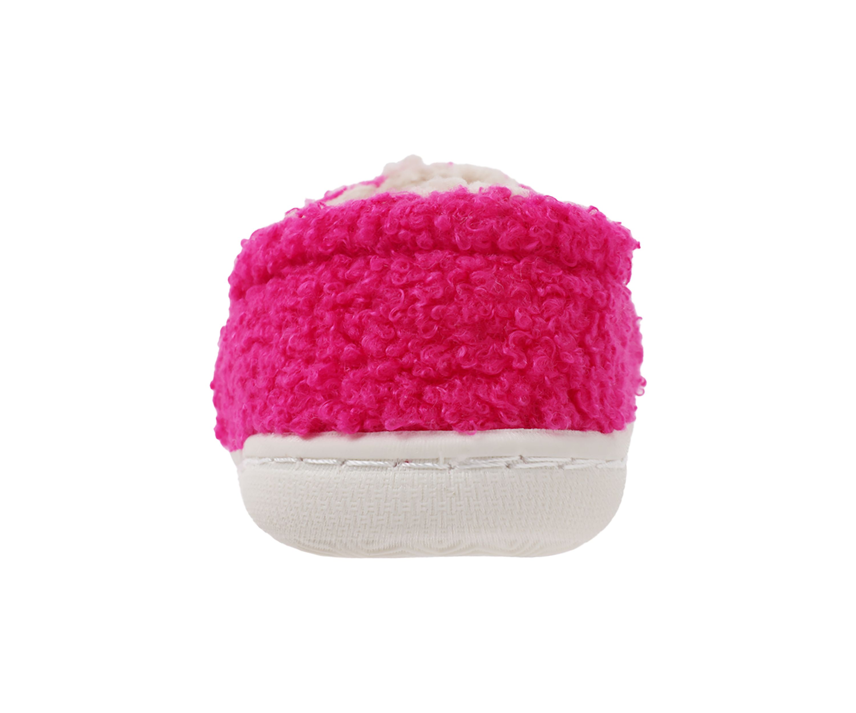 Toddler Girls Smiley Face Slippers