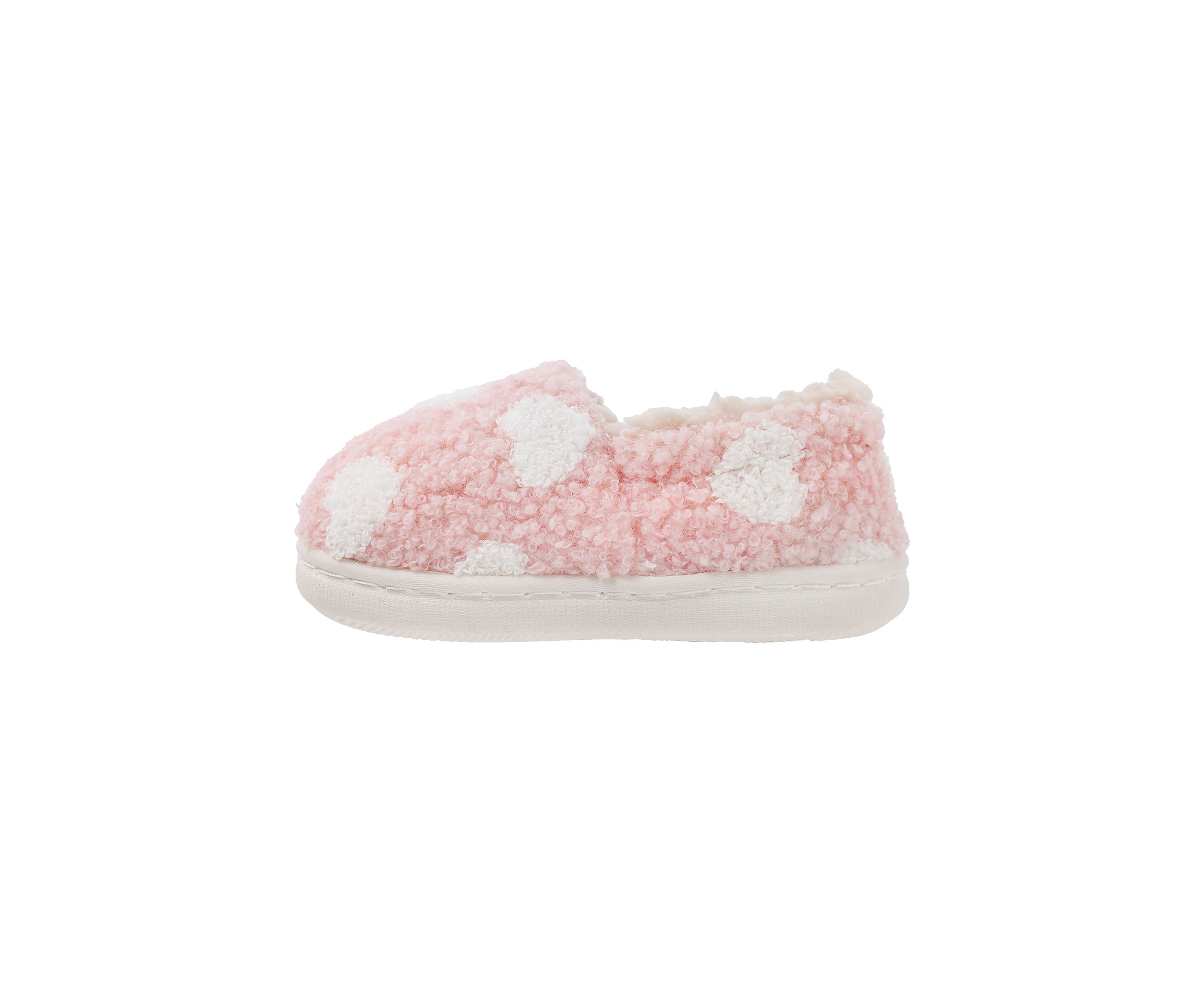 Toddler Girls Heart Cloud Slippers