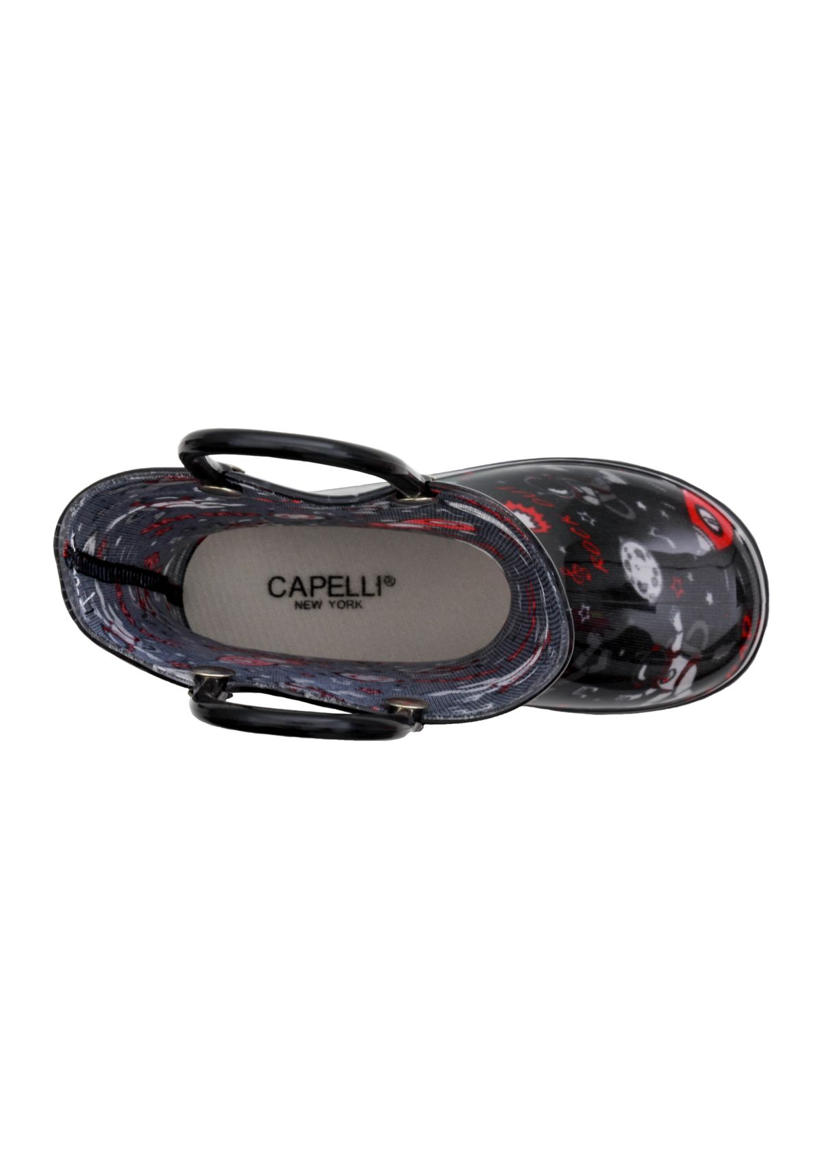 Toddler Boys Rockstar Astronaut Rainboots  