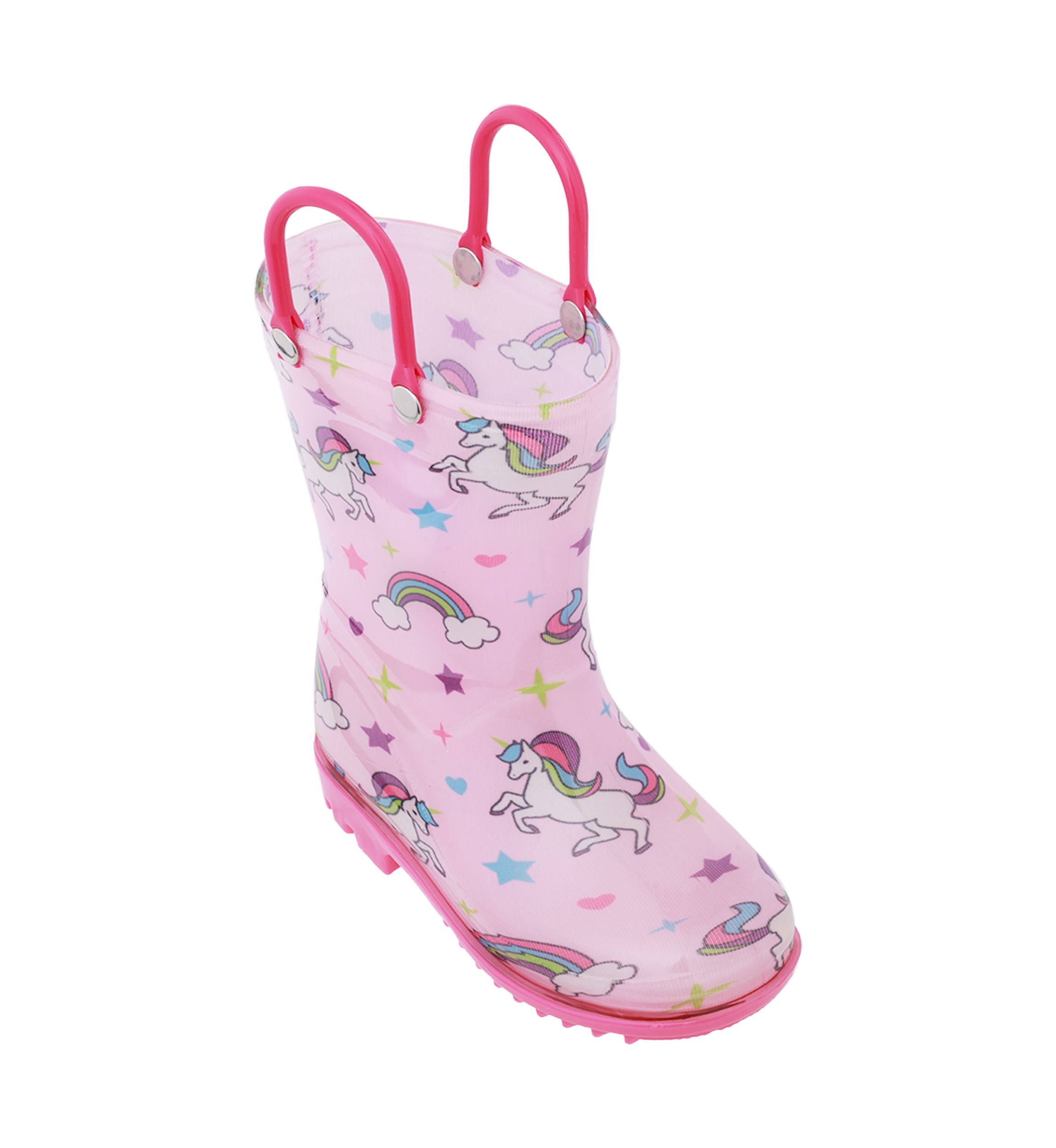 Little Kid Girls Unicorn Print Rainboots