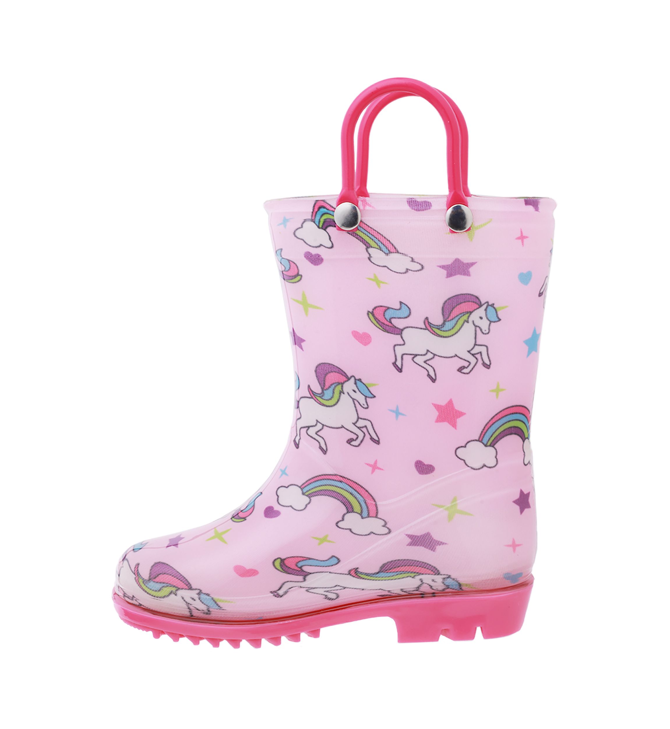 Little Kid Girls Unicorn Print Rainboots