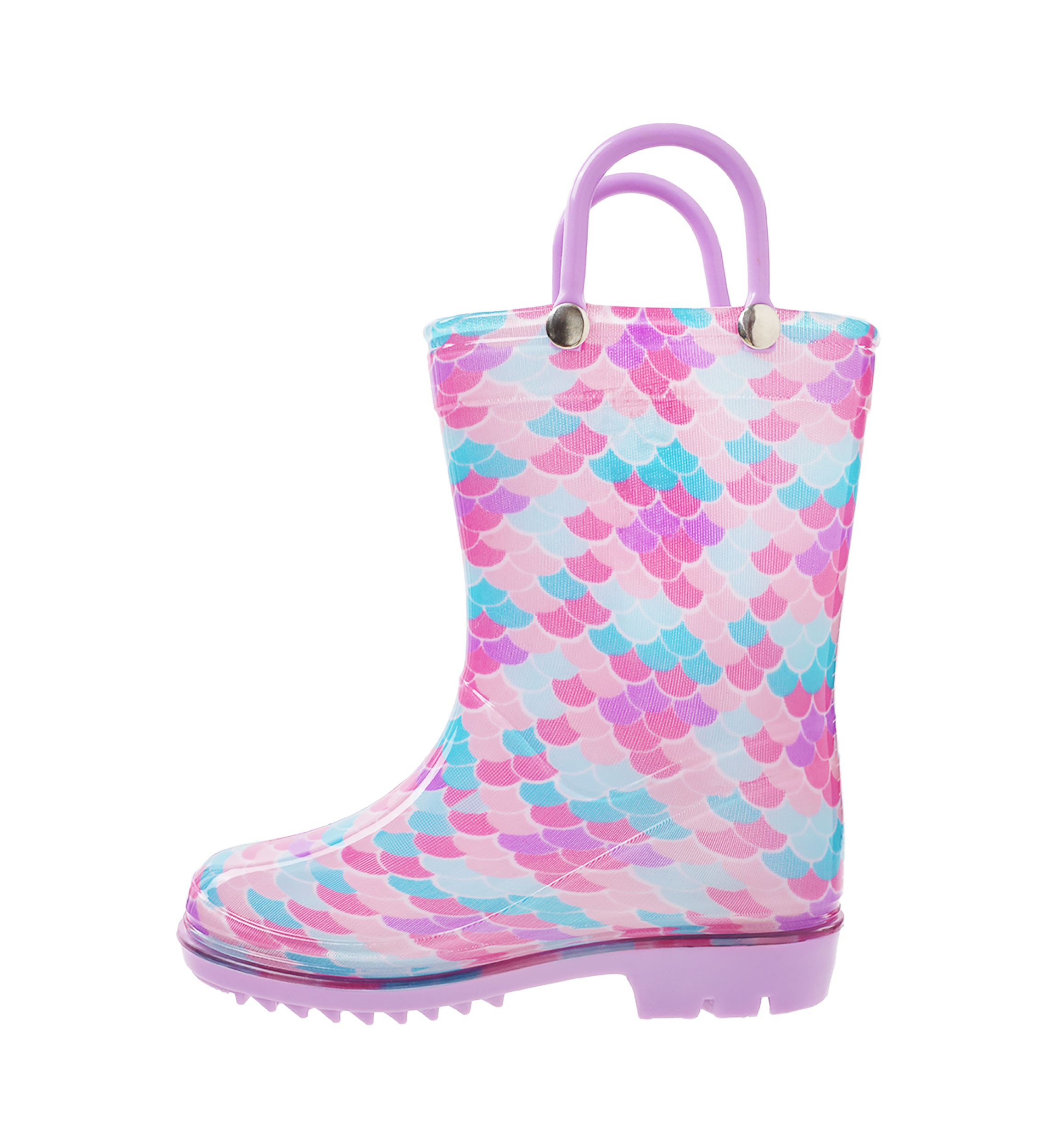 Toddler Girls Mermaid Rain Boots