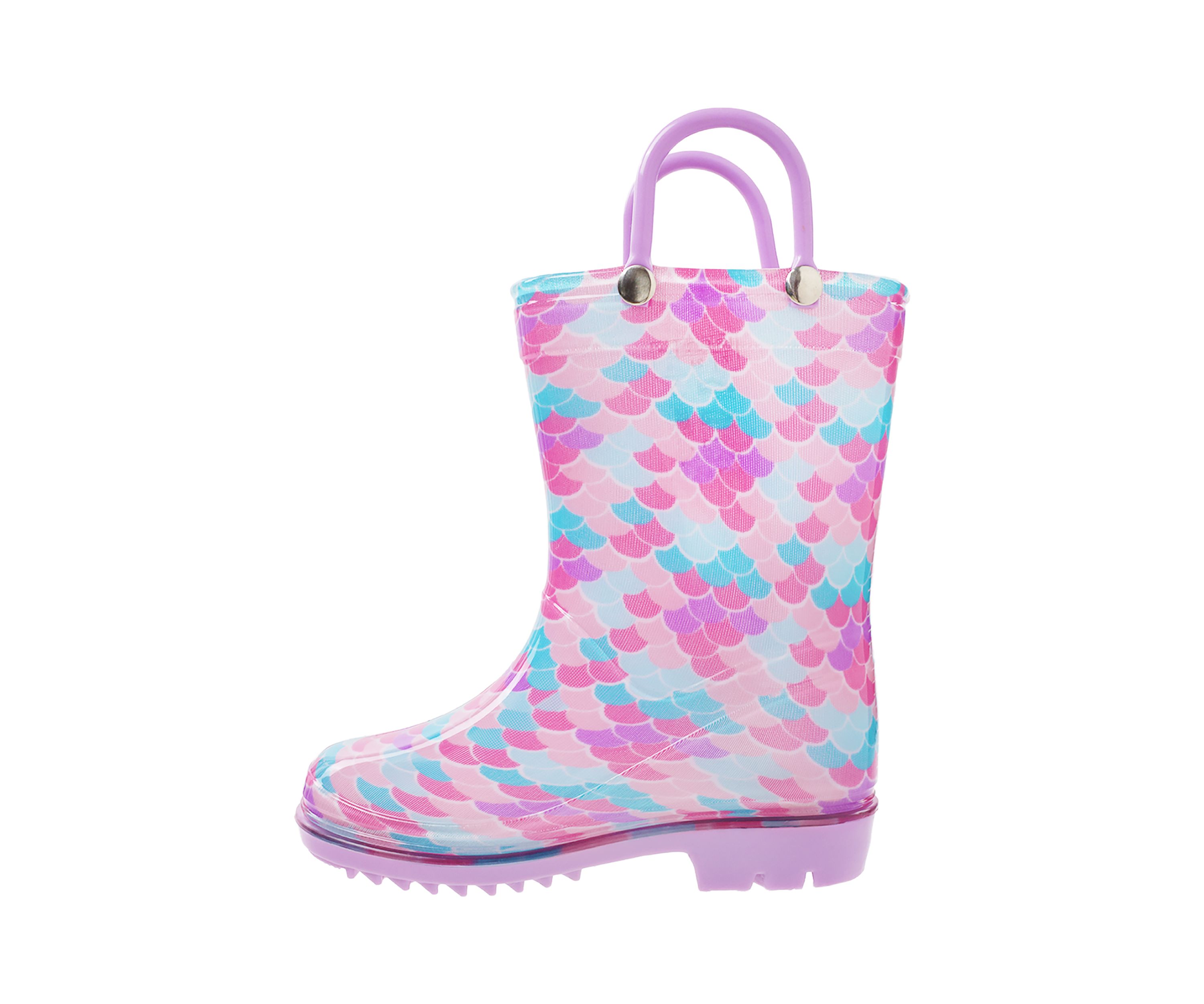 Toddler Girls Mermaid Rain Boots