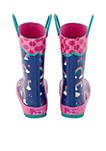 Toddler Girls All Over Print Rainbow Boot