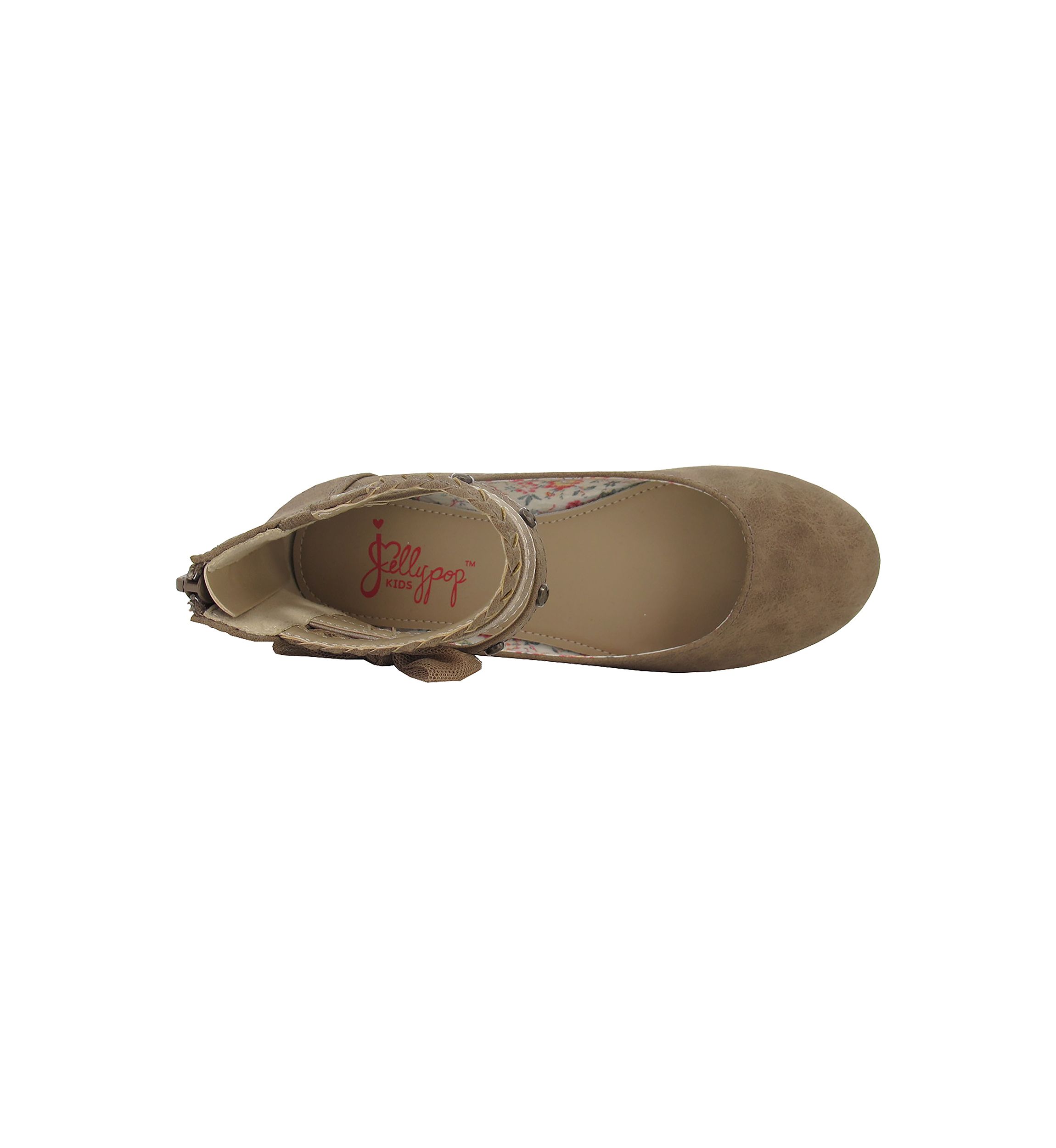 Youth Girls Merrily Ankle Strap Flats