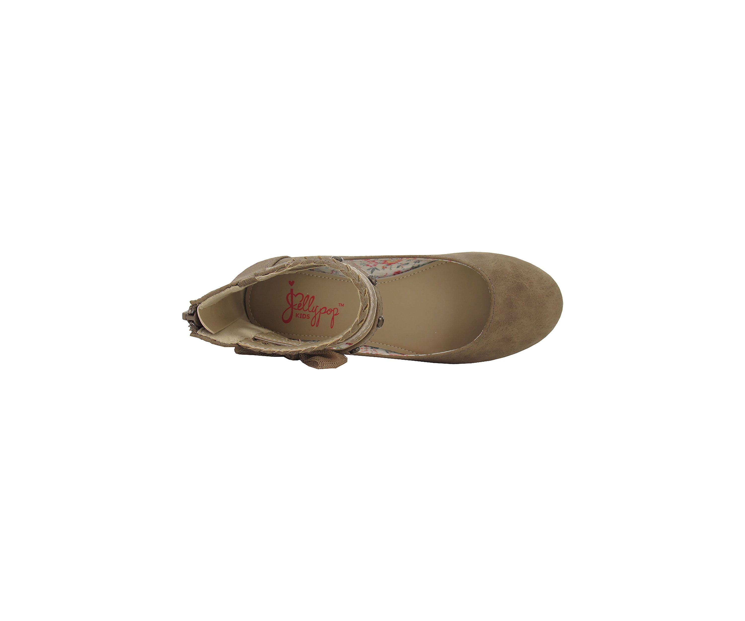Youth Girls Merrily Ankle Strap Flats