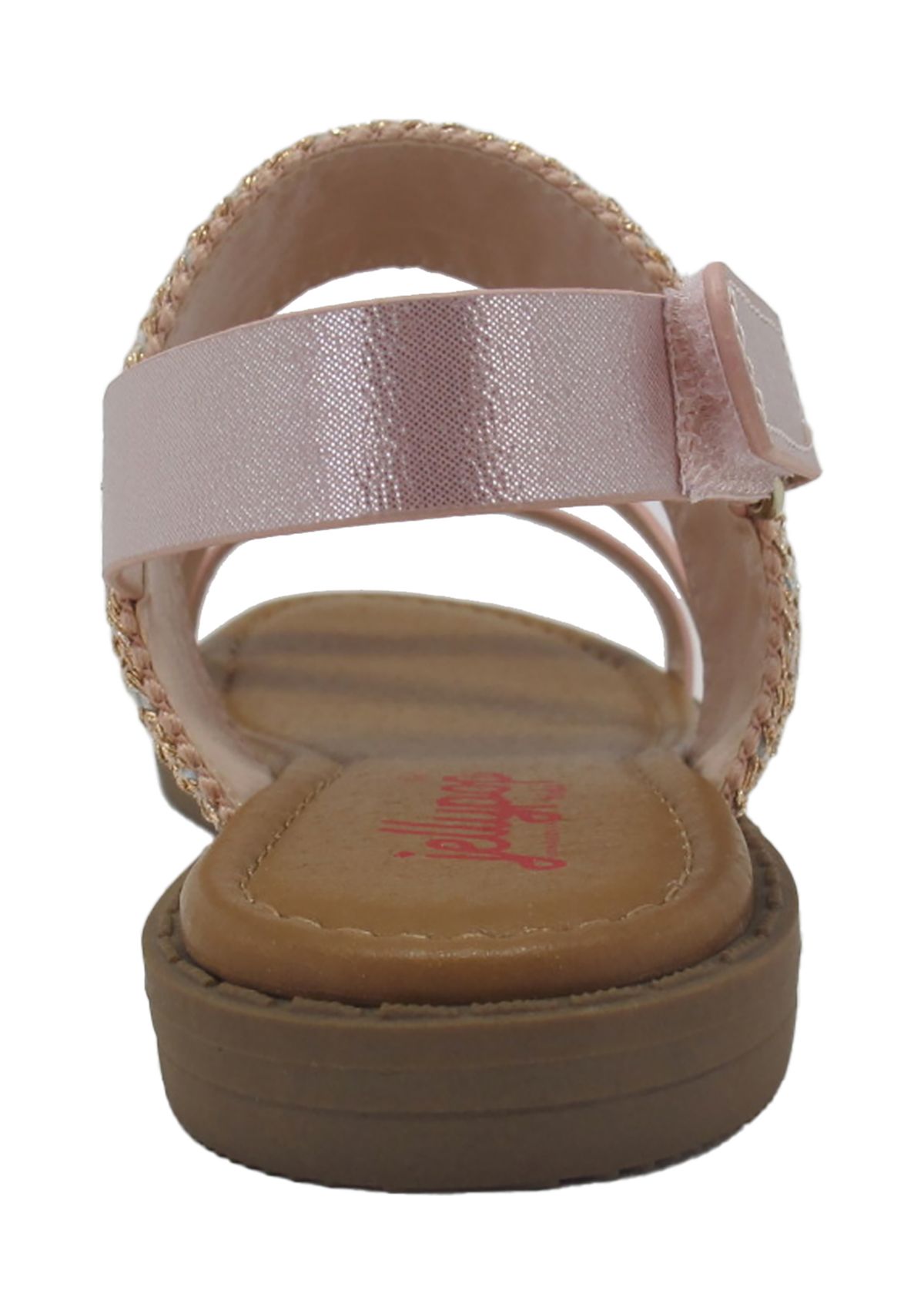 Youth Girls Shadow Beaded Strap Sandals