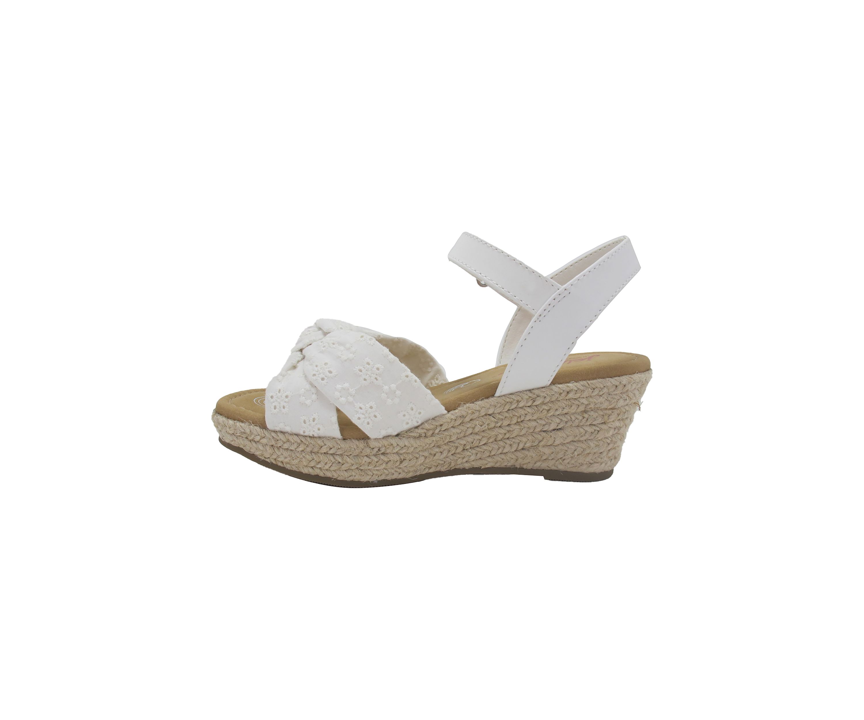 Youth Girls Ulani Eyelet Wedge Sandals