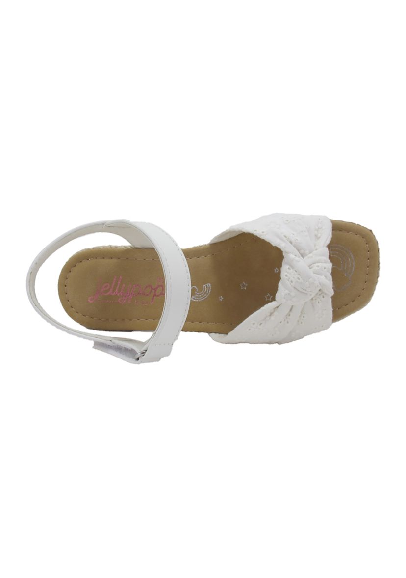 Youth Girls Ulani Eyelet Wedge Sandals