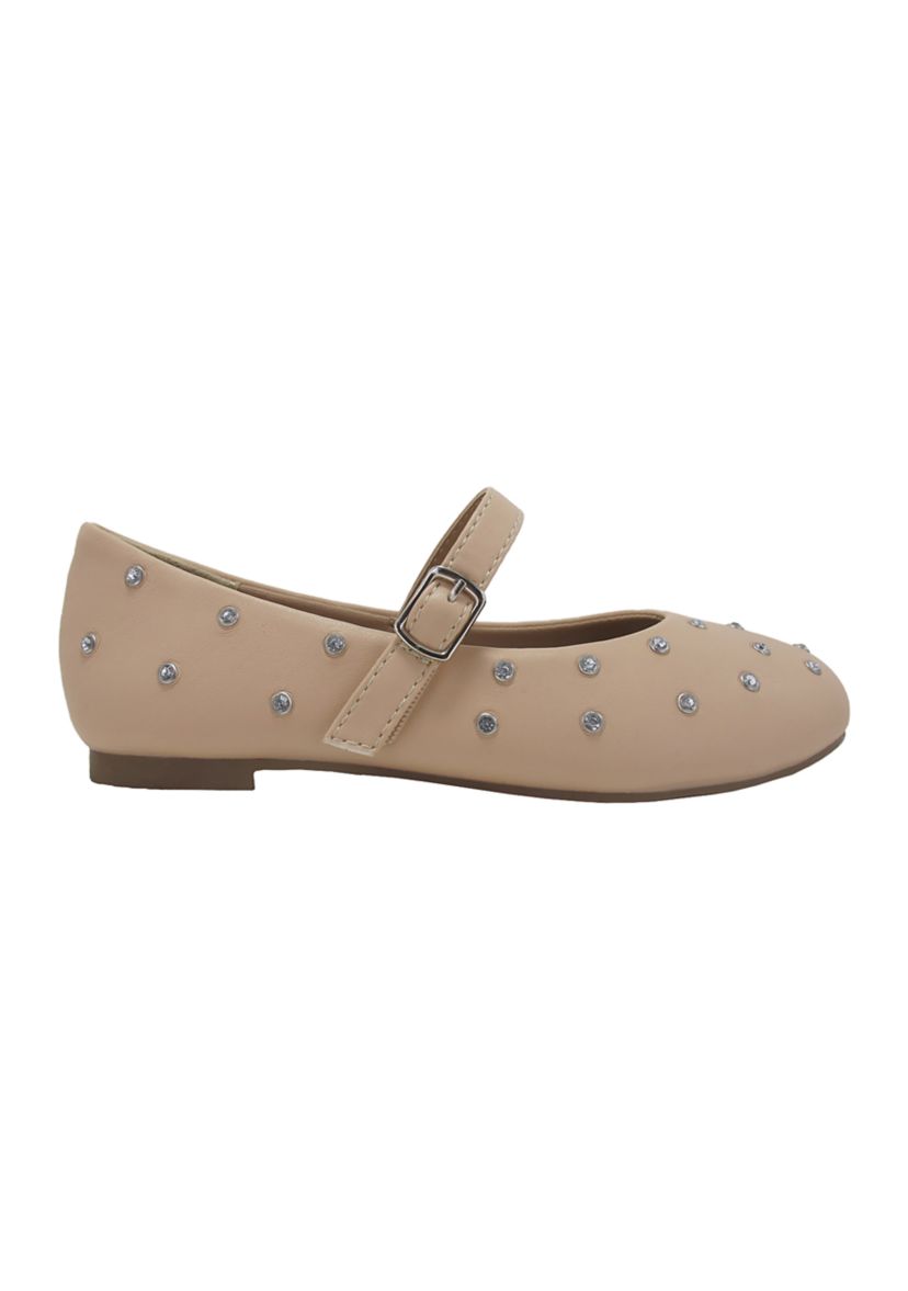 Youth Girls Bliss Rhinestone Flats