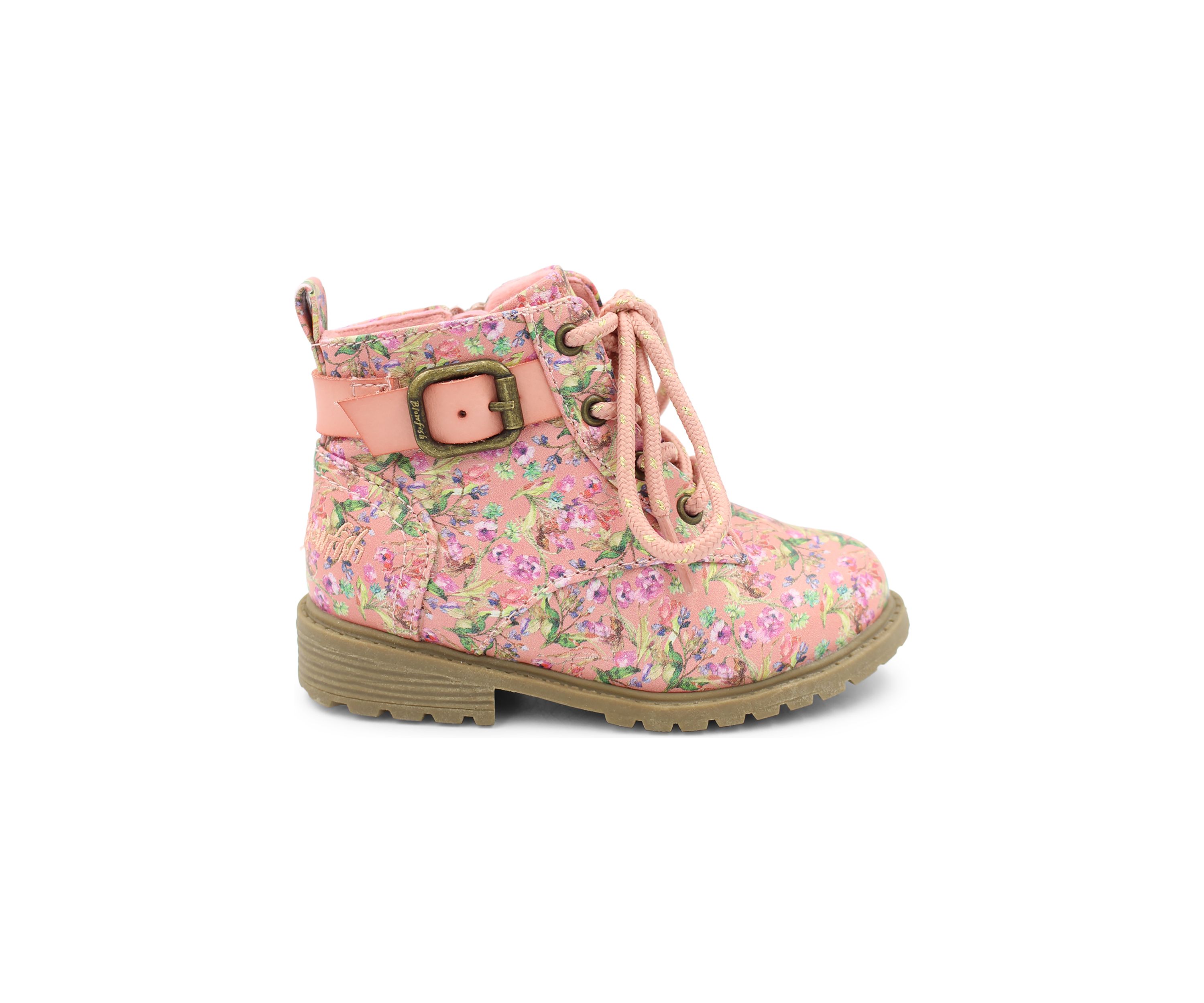 Toddler Girls Reyez Floral Lug Booties