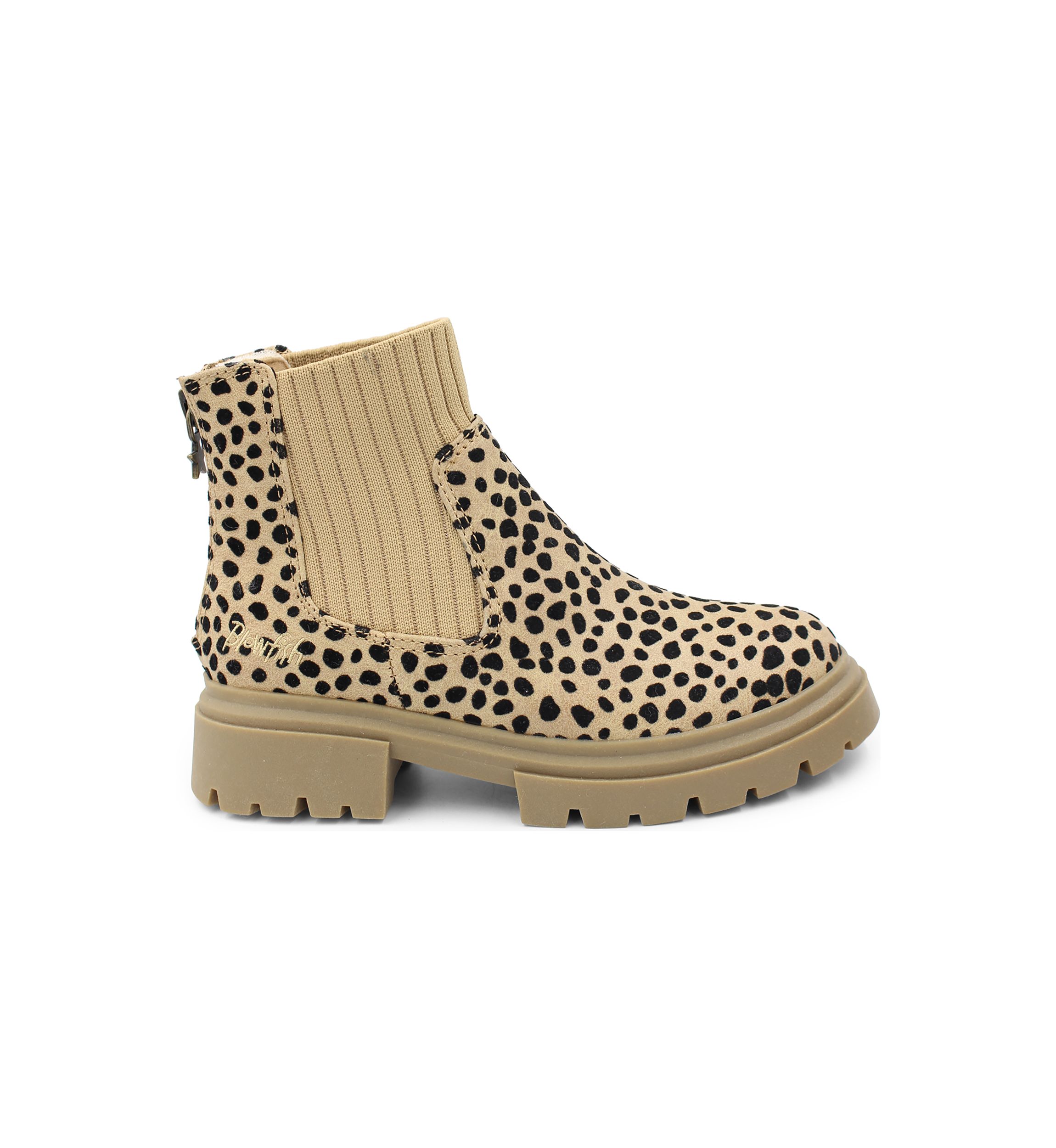 Youth Girls Chassy Spotted Chelsea Booties