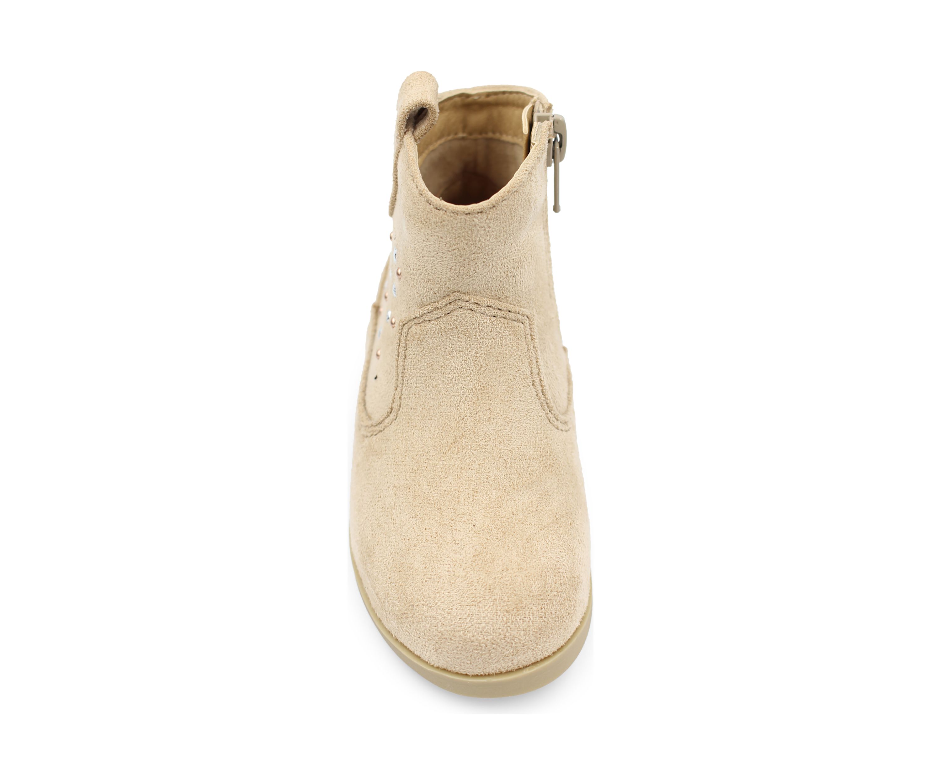 Toddler Girls Solea Studded Tab Western Booties