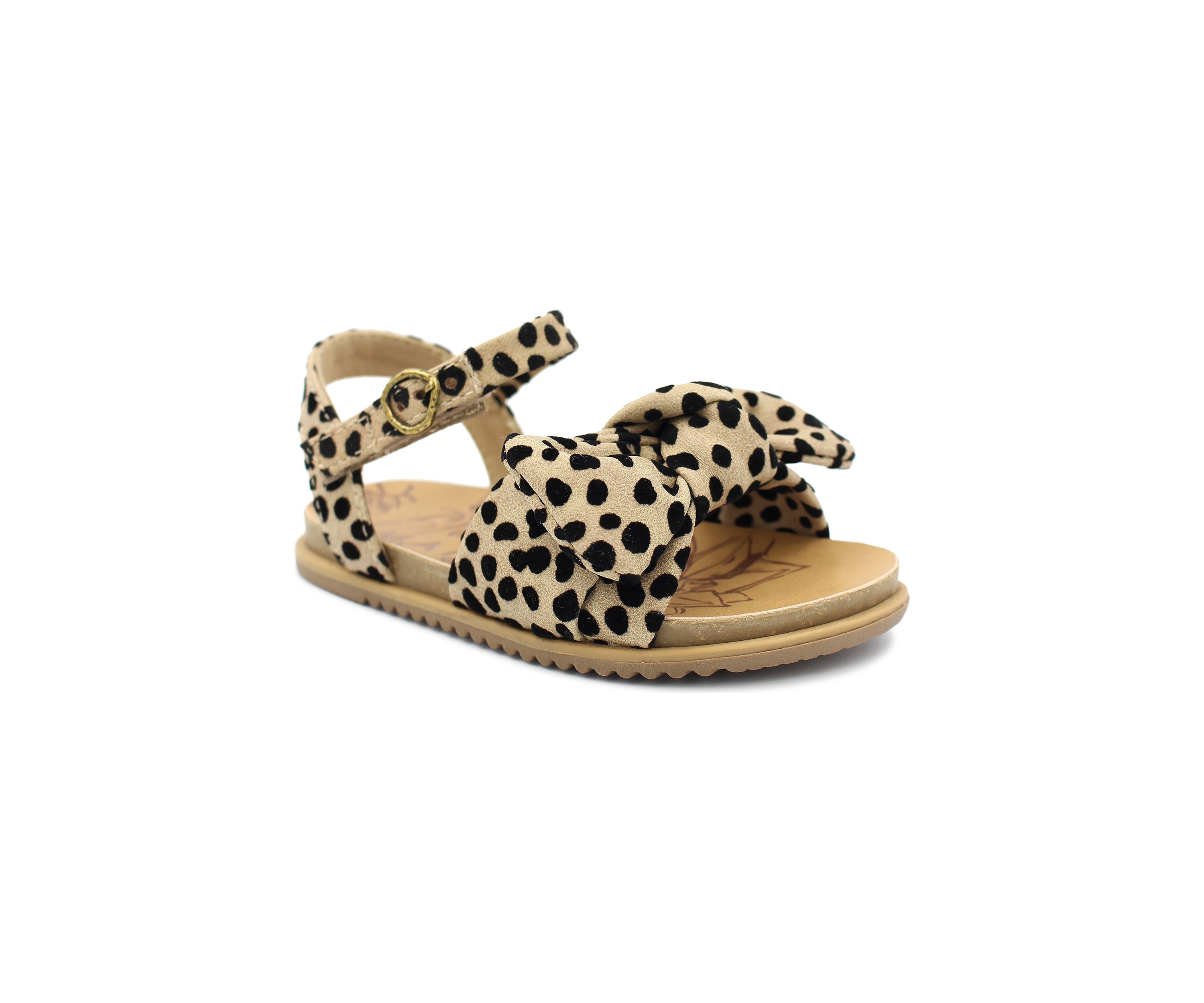 Toddler Girls Murano Leopard Bow Sandals