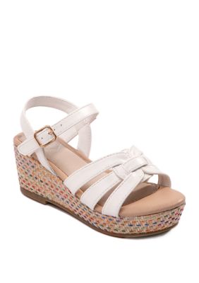 TRUE CRAFT Youth Girls Athena Wedge Sandals | belk