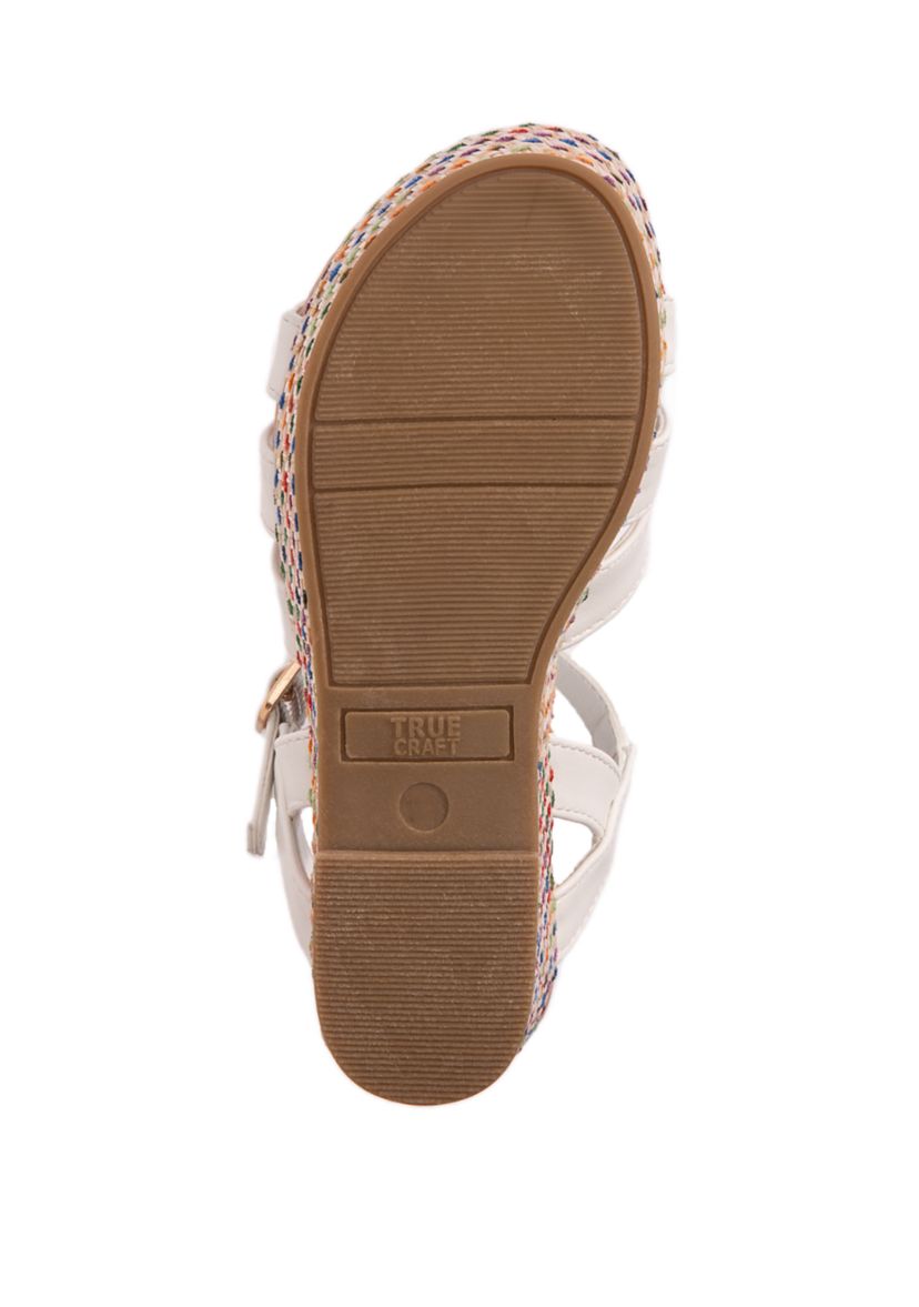 Youth Girls Athena Wedge Sandals