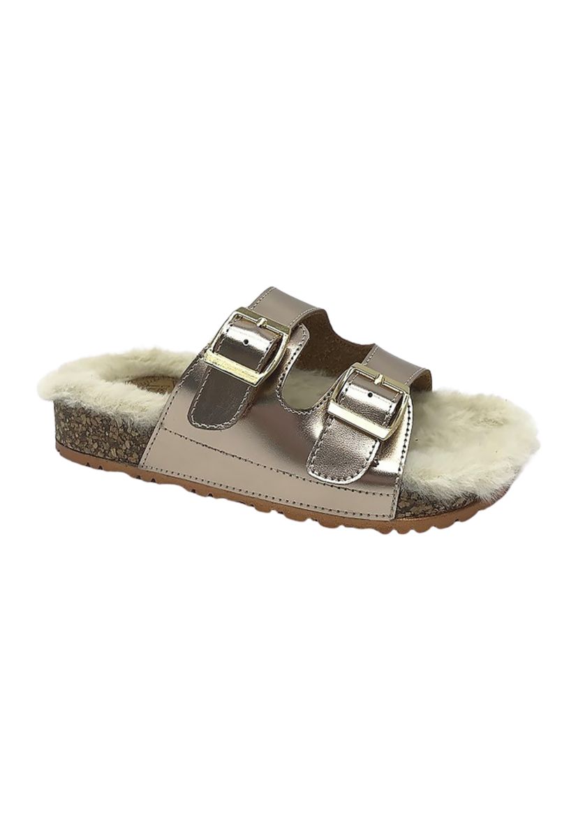 Youth Girls Kammy Metallic Slippers