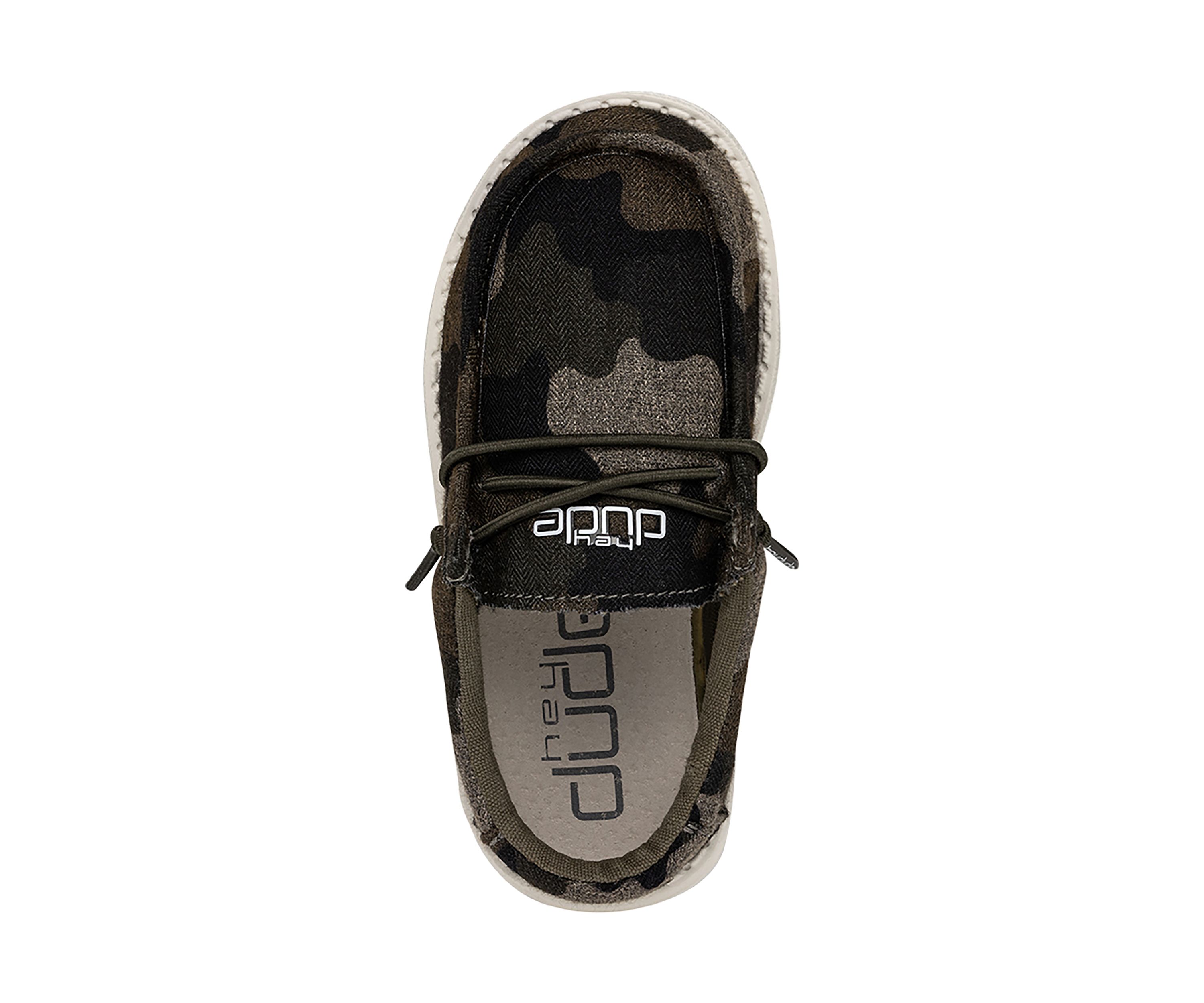 Toddler Boys Wally Linen Camo Loafers