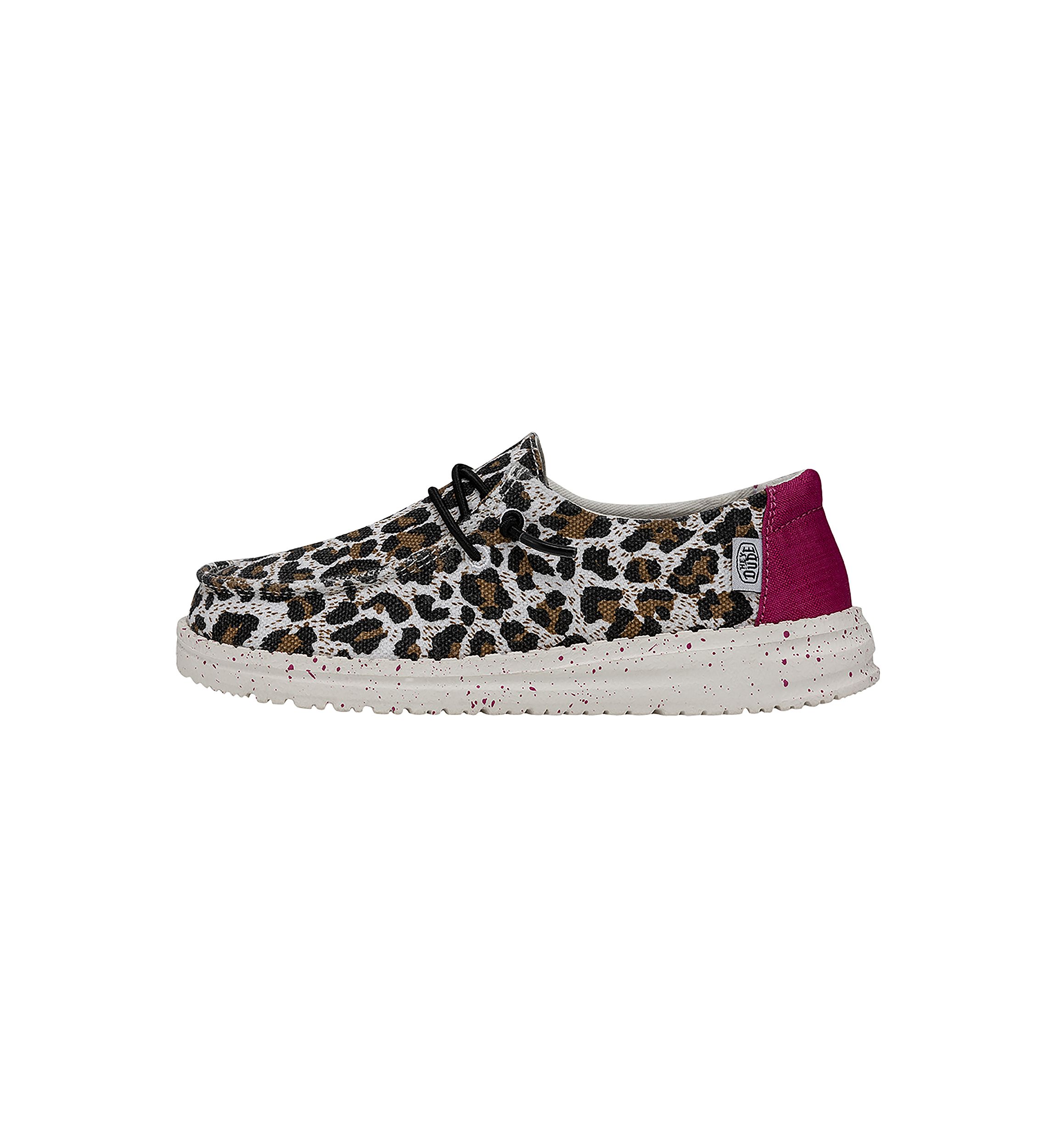Youth Girls Wendy Cat Cheetah Sneakers