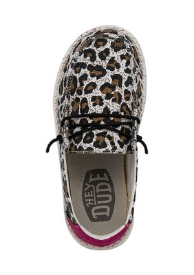 Youth Girls Wendy Cat Cheetah Sneakers