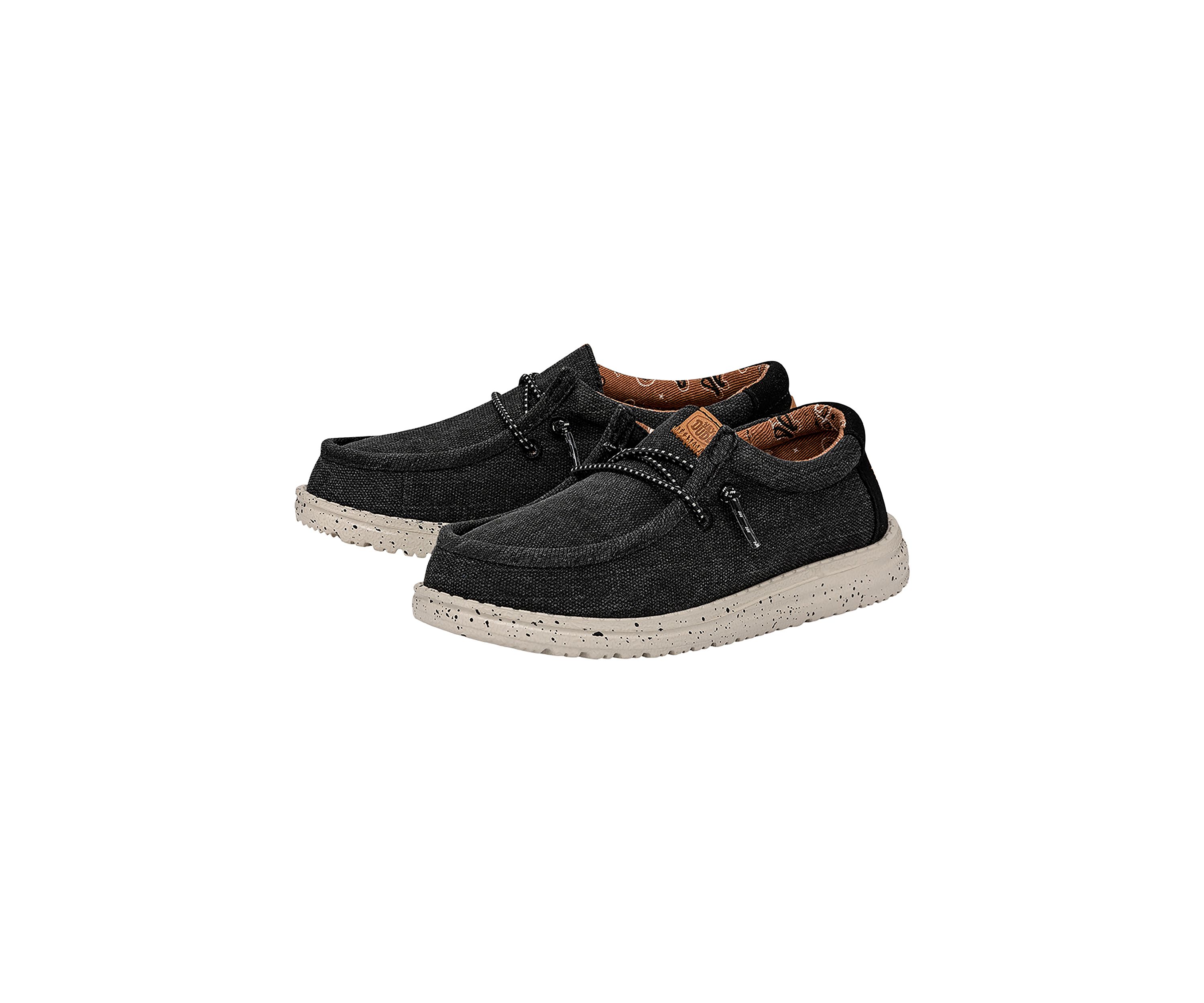 Youth Boys Wally Washed Canvas Sneaker Loafers