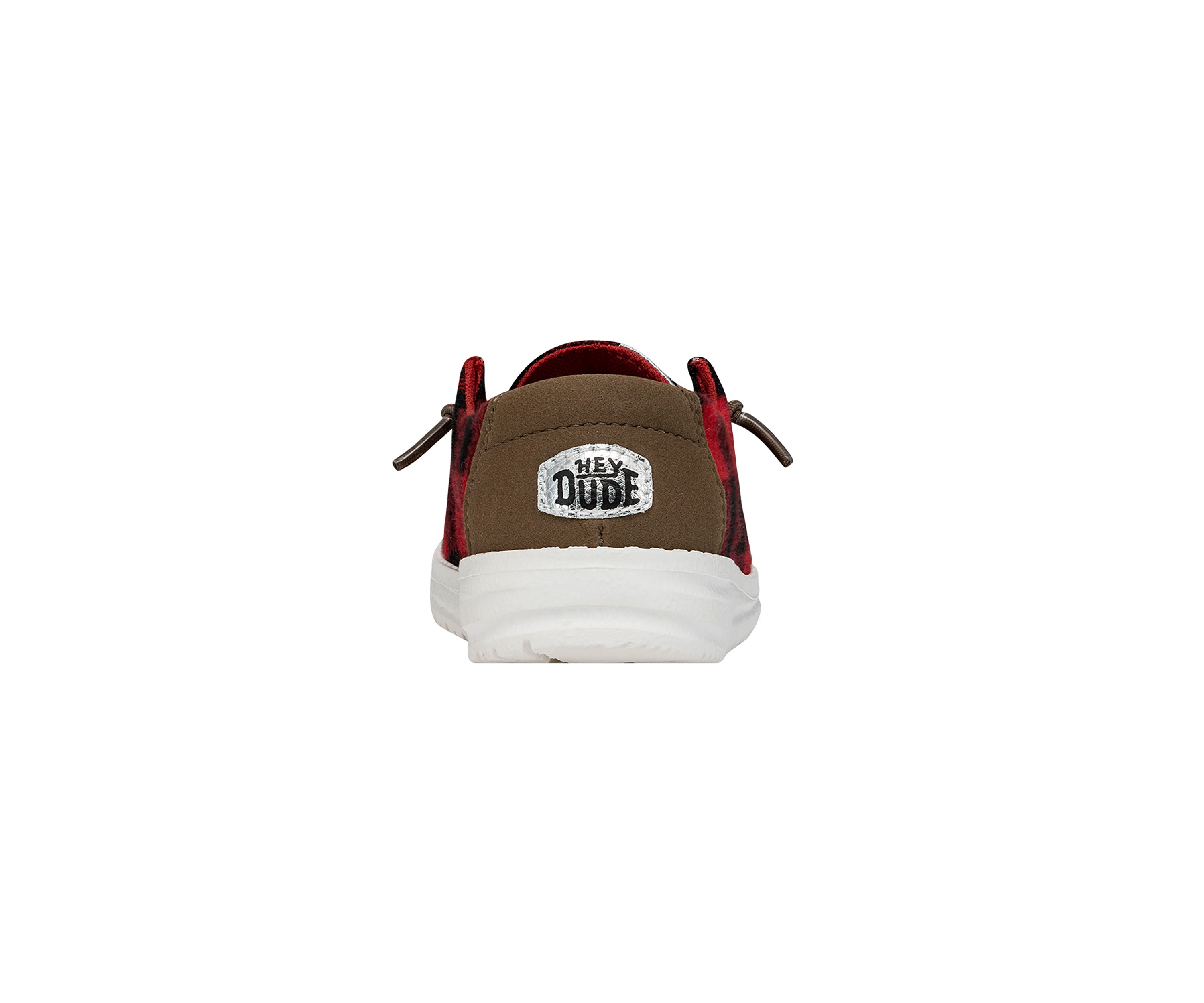 Youth Girls Wendy Buffalo Plaid Sneaker Loafers