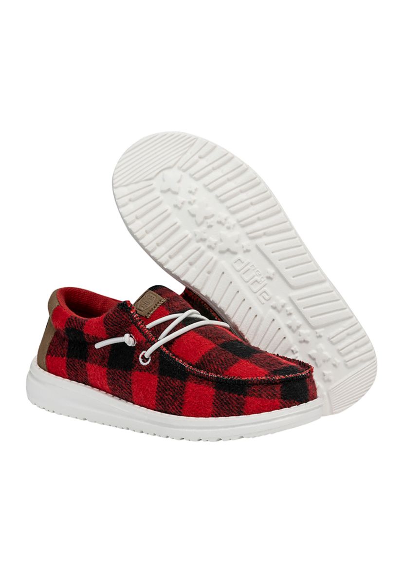 Toddler Girls Wendy Buffalo Plaid Sneaker Loafers