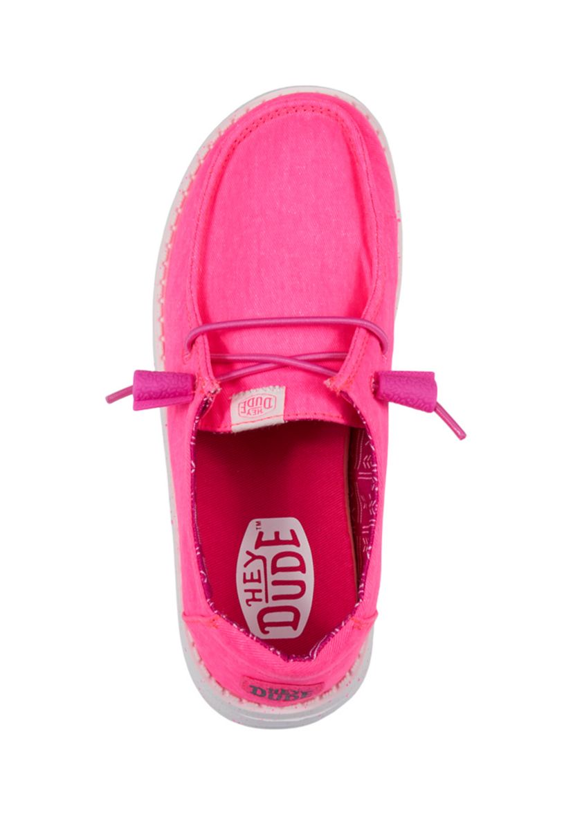 Youth Girls Wendy Canvas Slip In Shoes