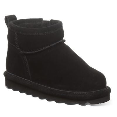Bearpaw Shorty Toddler Toddler Boots, Black, 12M Little Kid