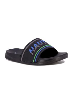 Nautica Youth Boys Farrington Pool Slide Sandals | belk