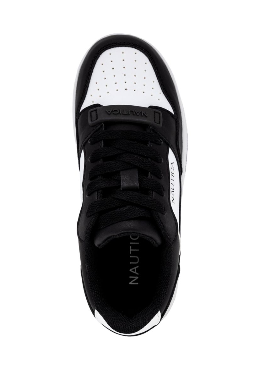 Youth Boys Seaspray Contrast Court Sneakers