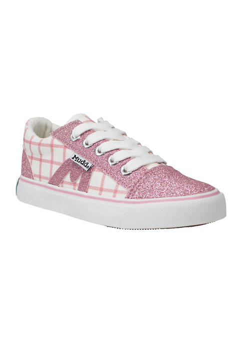Mudd Youth Girls Plaid Sneakers (2, 3 & 4 size)
