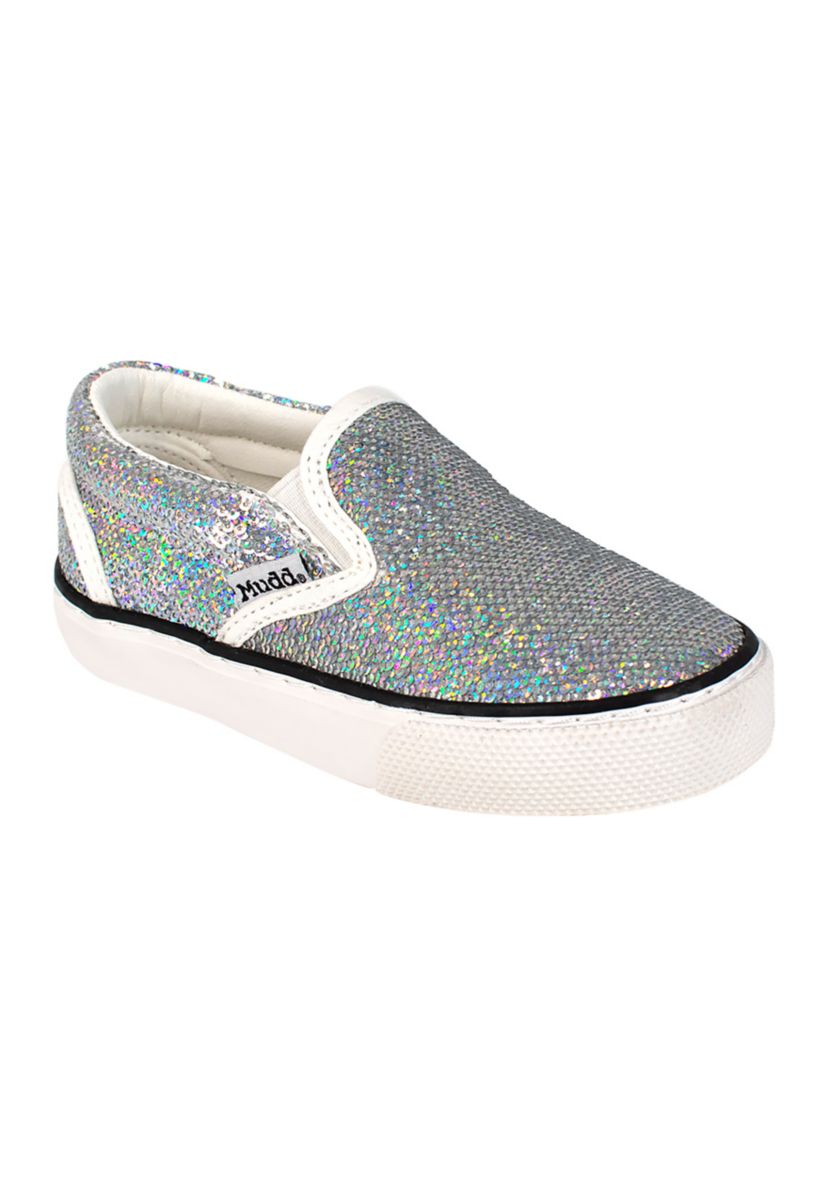 Toddler Girls Poppy Glitter Slip On Sneakers