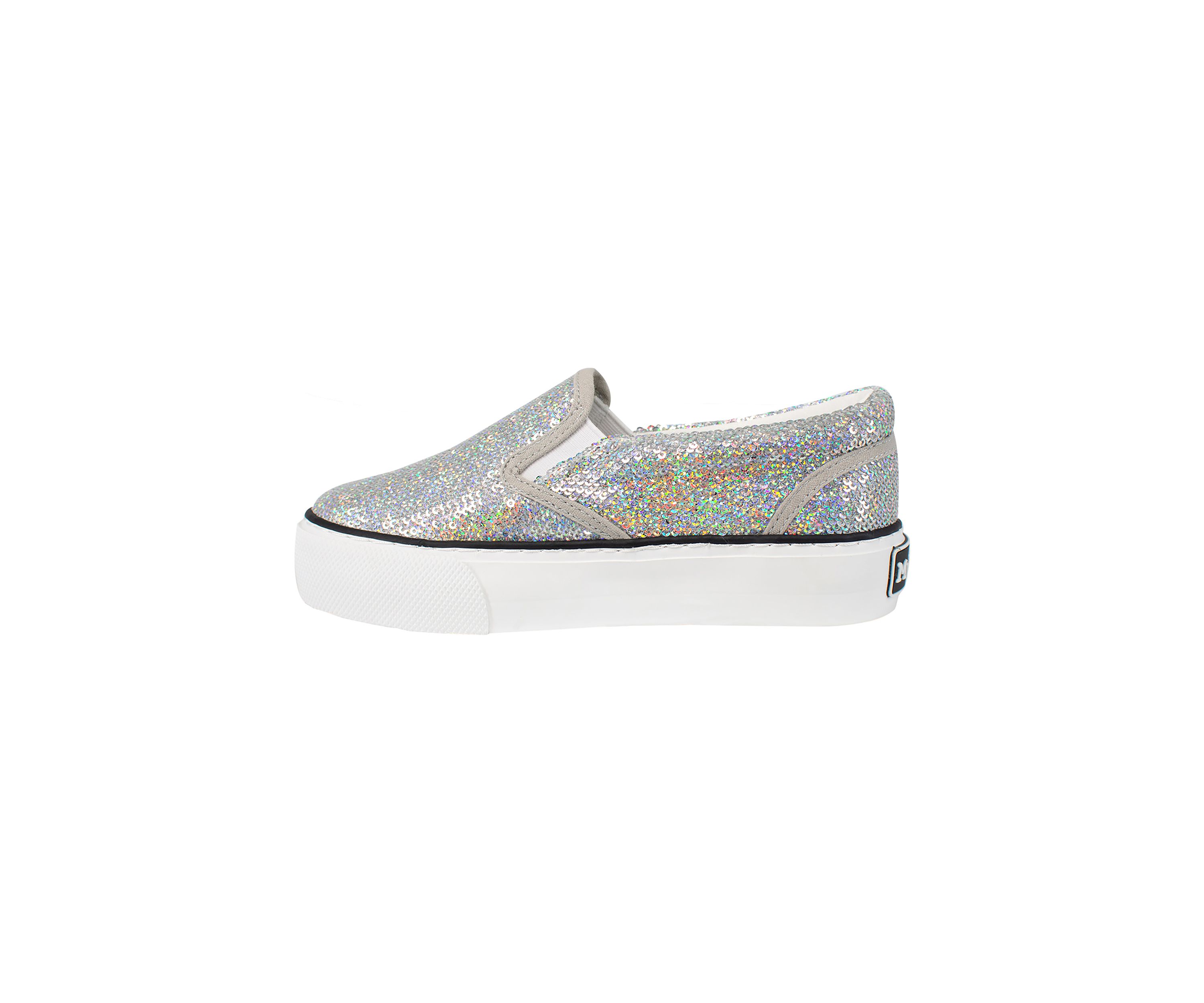 Toddler Girls Poppy Glitter Slip On Sneakers